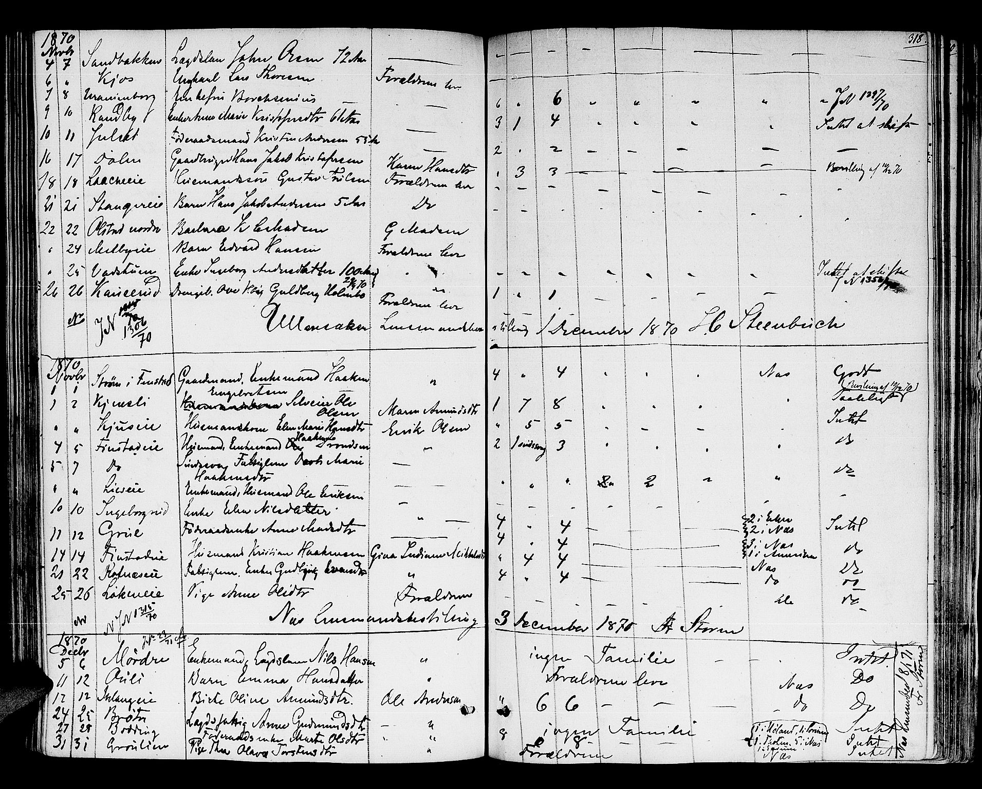 Nes tingrett, AV/SAO-A-10548/H/Hb/L0001: Registrerings- og forhandlingsprotokoll "M", 1845-1876, p. 317b-318a