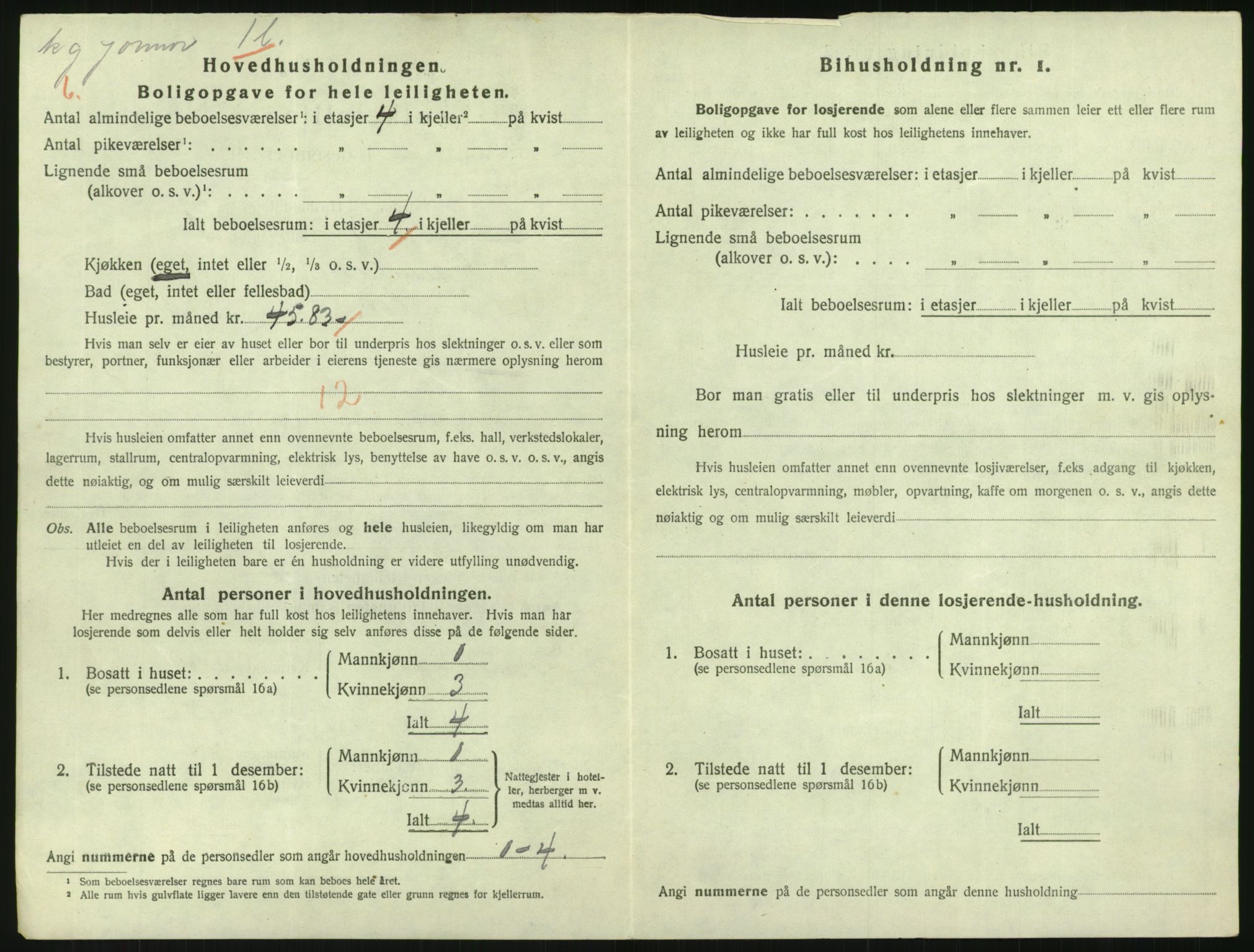 SAK, 1920 census for Grimstad, 1920, p. 1674