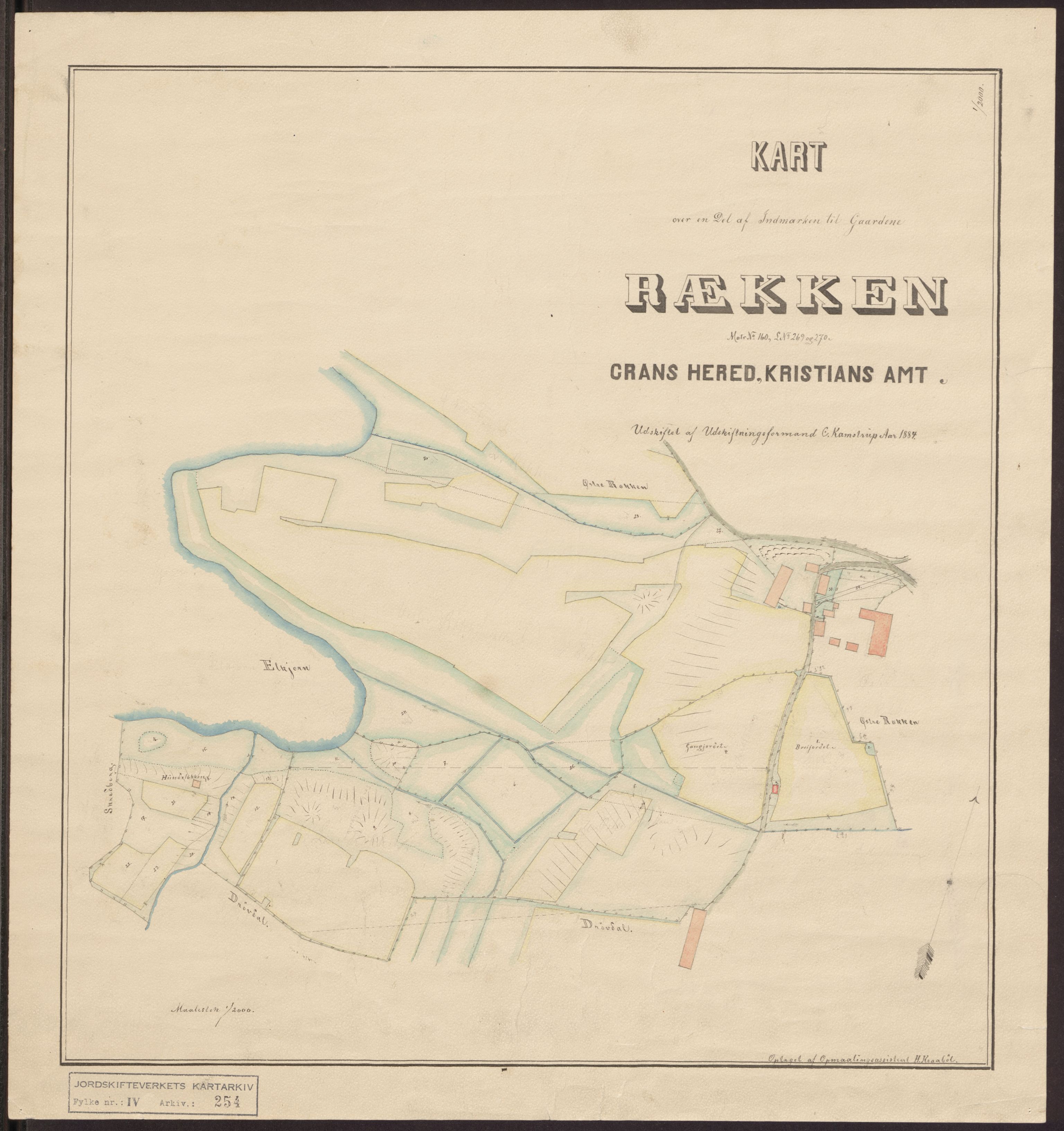 Jordskifteverkets kartarkiv, RA/S-3929/T, 1859-1988, p. 315