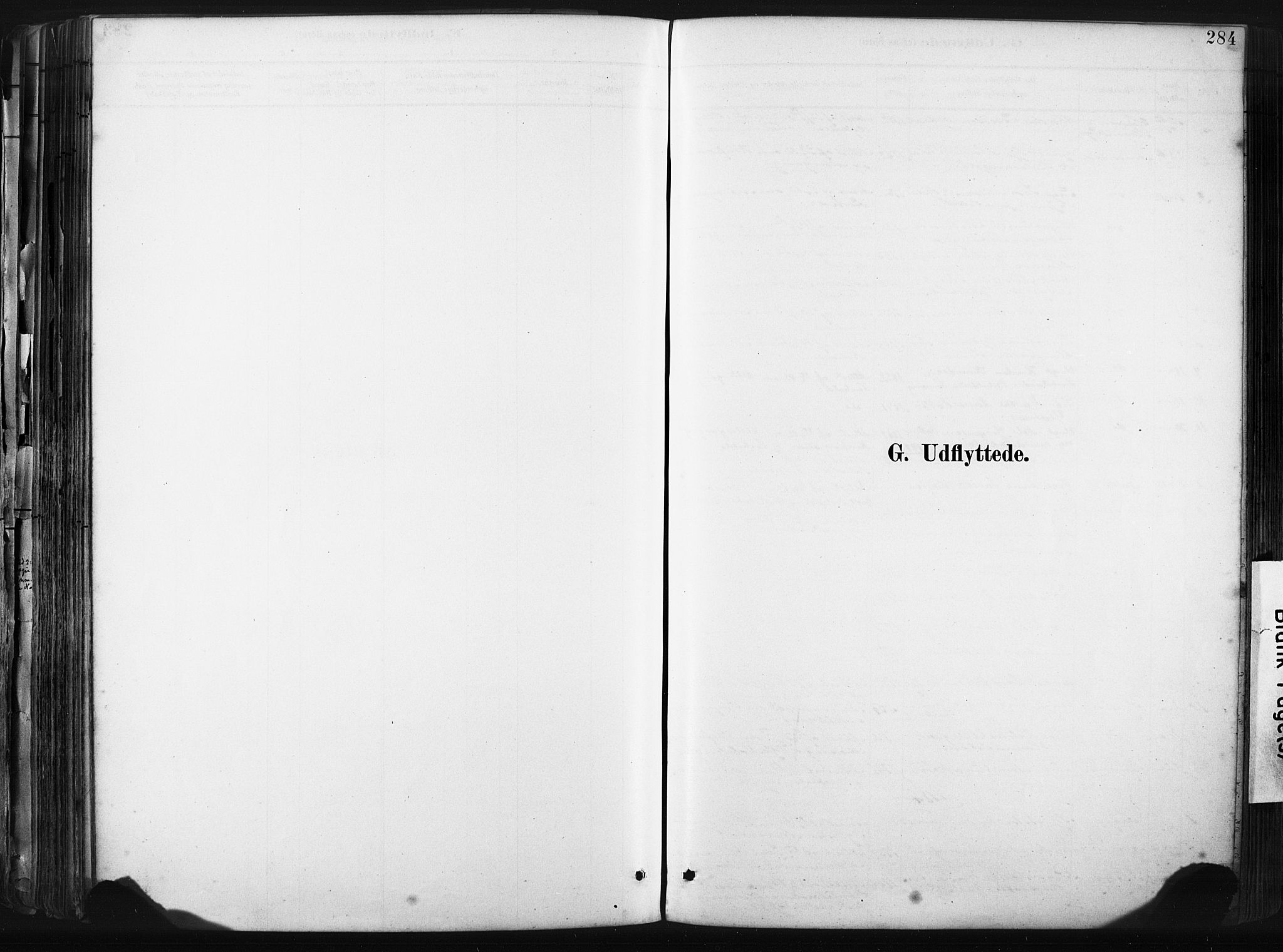 Sund sokneprestembete, SAB/A-99930: Parish register (official) no. B 1, 1882-1907, p. 284