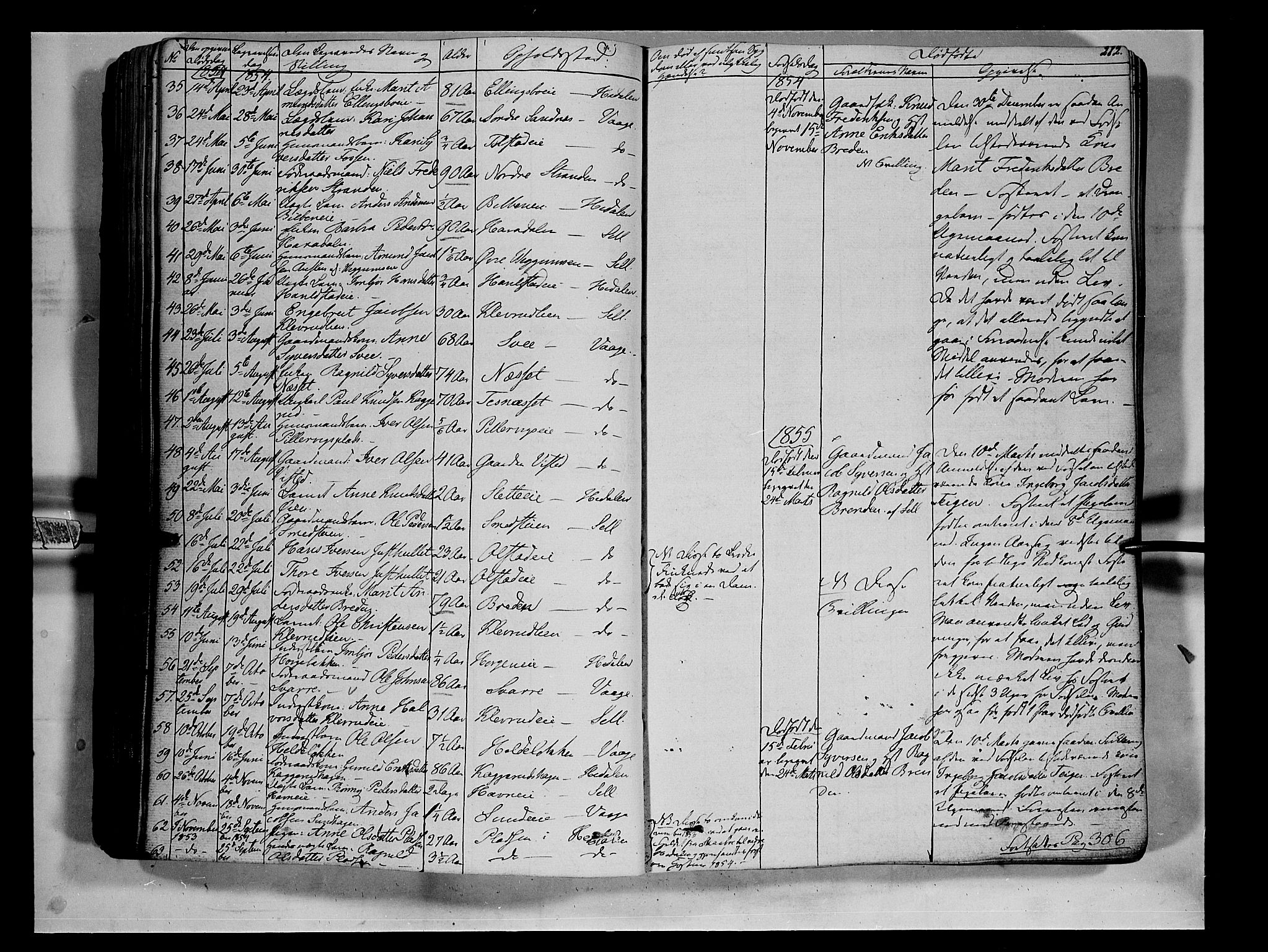 Vågå prestekontor, AV/SAH-PREST-076/H/Ha/Haa/L0005: Parish register (official) no. 5 /1, 1842-1856, p. 212