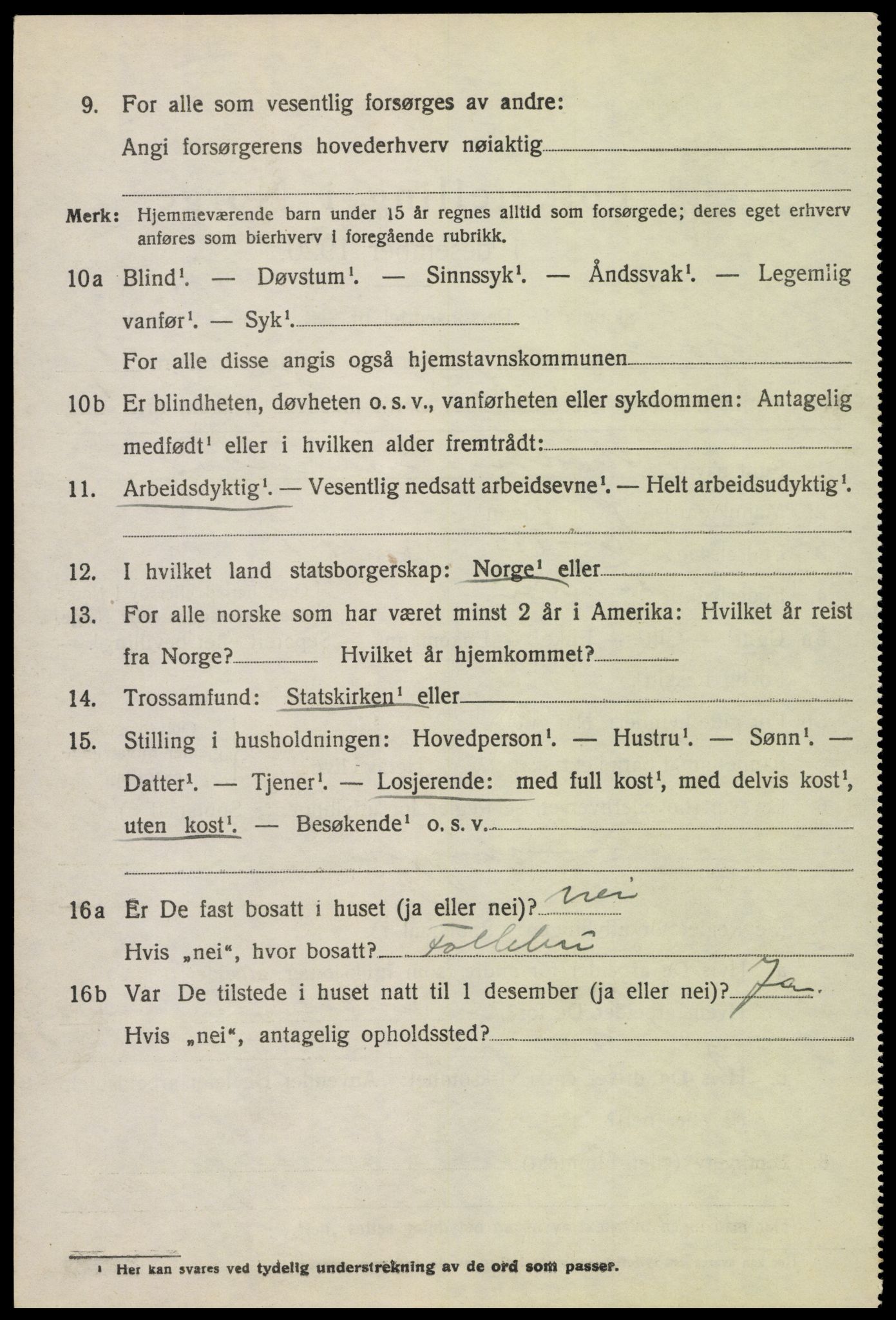 SAH, 1920 census for Østre Gausdal, 1920, p. 5375