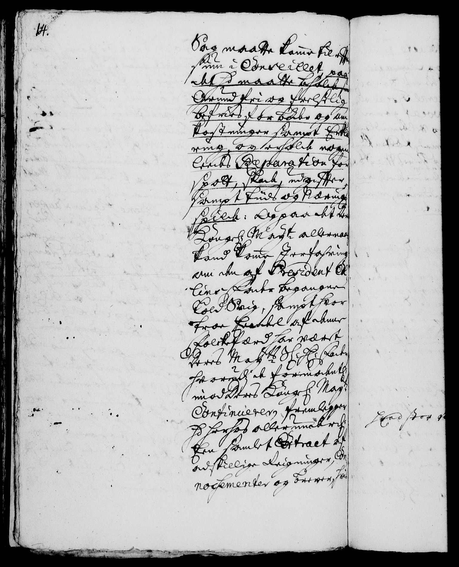 Rentekammeret, Kammerkanselliet, RA/EA-3111/G/Gh/Gha/L0003: Norsk ekstraktmemorialprotokoll, sak. 600-765 (merket RK 53.48), 1720-1721, p. 14