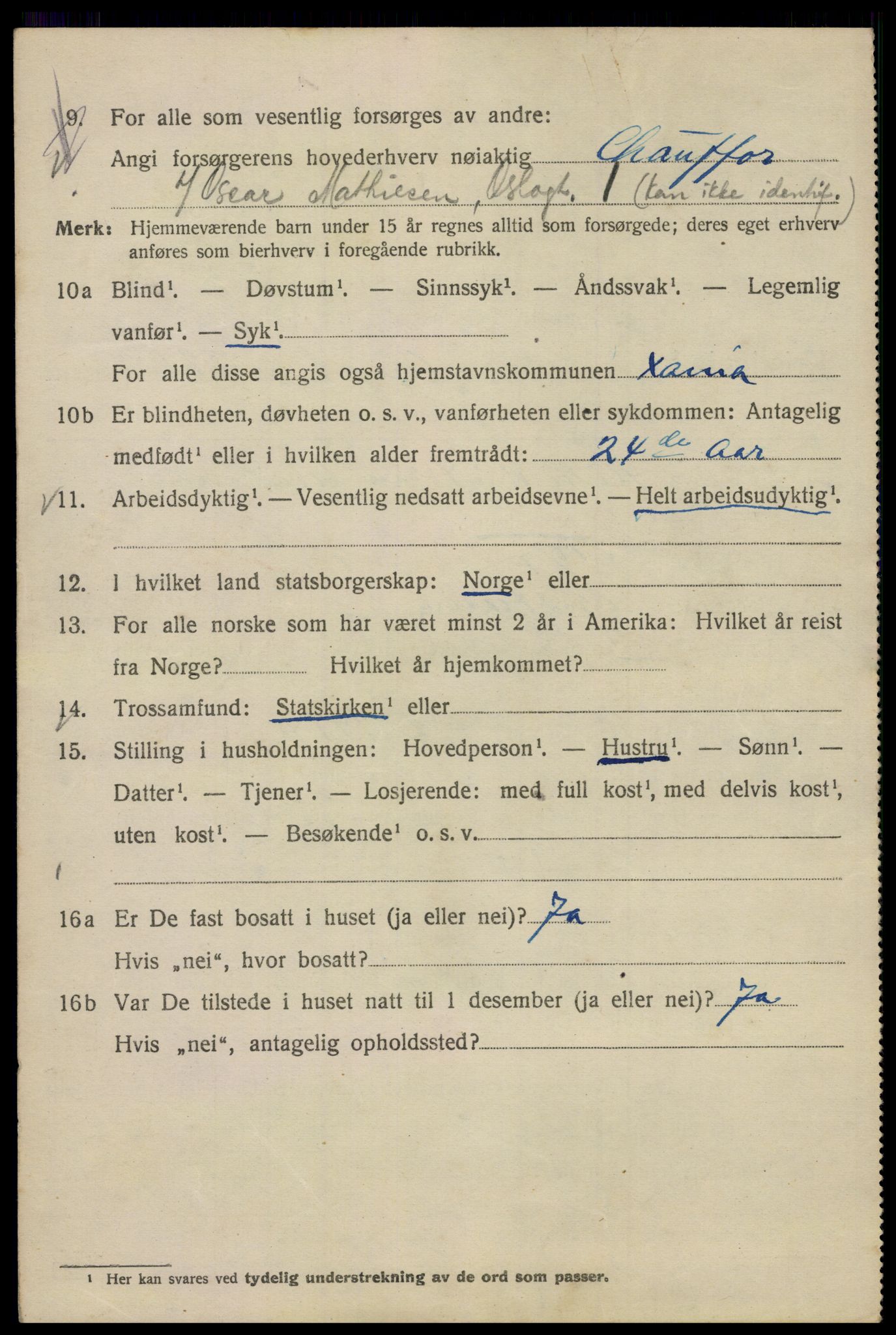 SAO, 1920 census for Kristiania, 1920, p. 146684