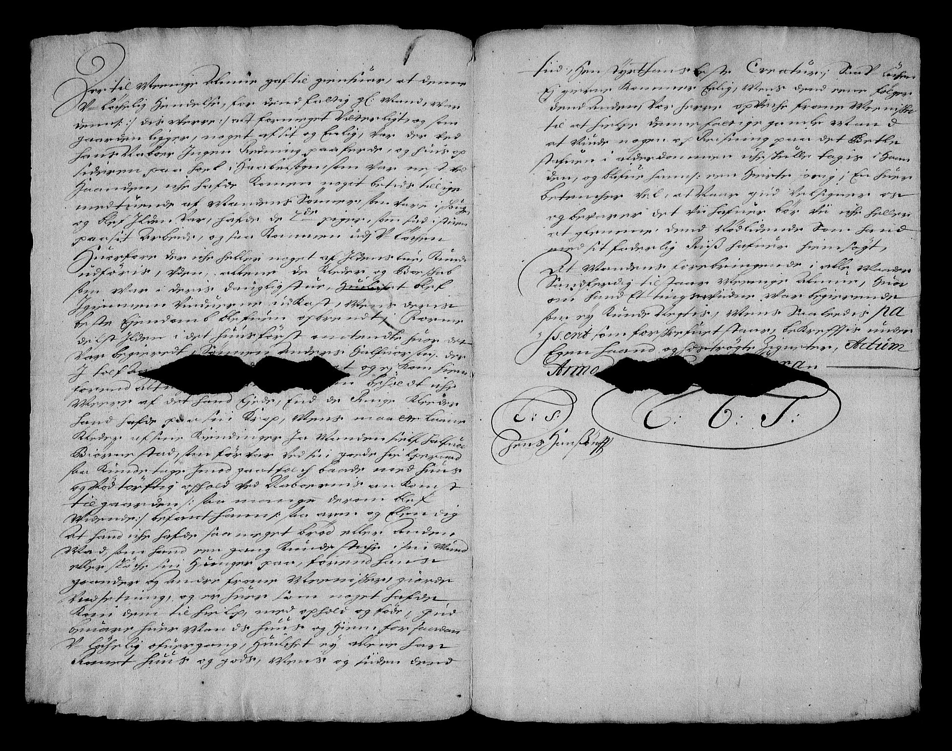 Stattholderembetet 1572-1771, RA/EA-2870/Af/L0002: Avskrifter av vedlegg til originale supplikker, nummerert i samsvar med supplikkbøkene, 1687-1689, p. 23