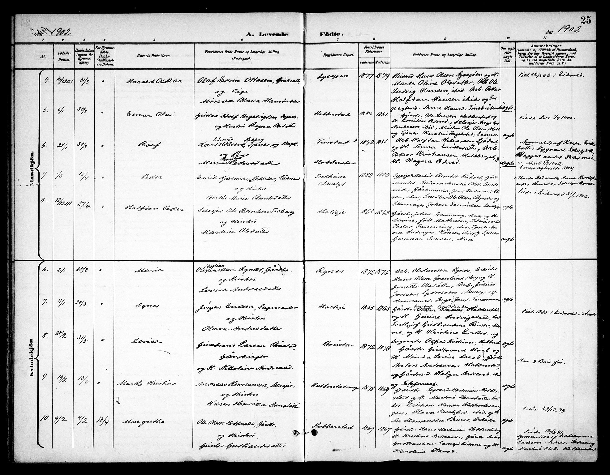 Eidsvoll prestekontor Kirkebøker, AV/SAO-A-10888/F/Fb/L0003: Parish register (official) no. II 3, 1898-1909, p. 25