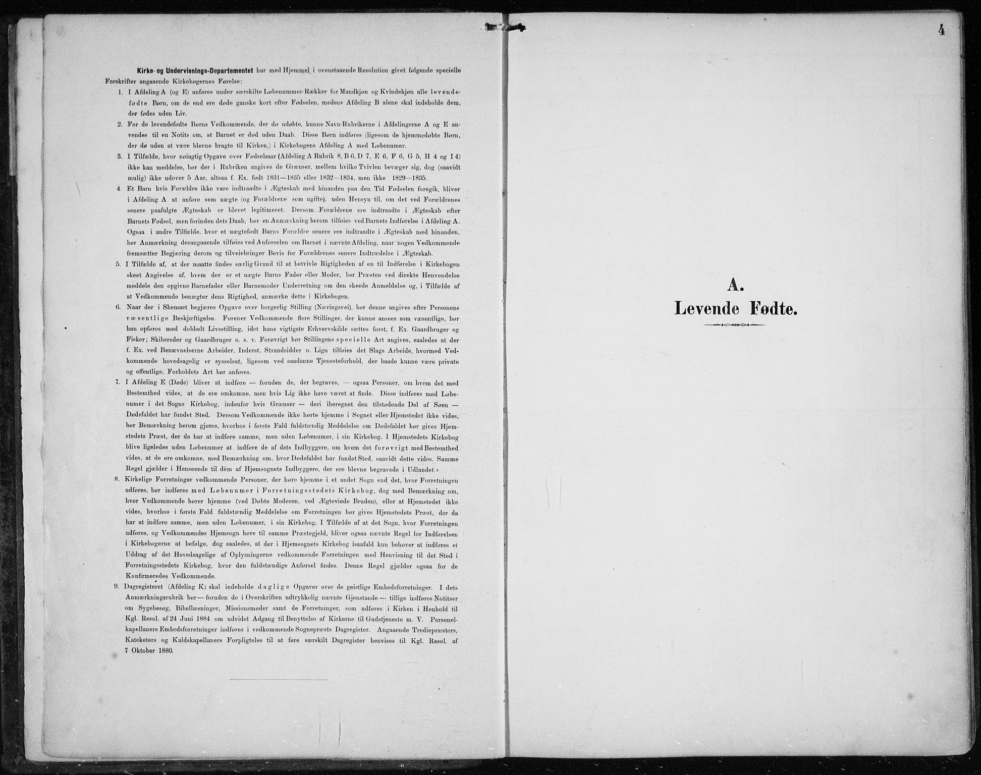 Askøy Sokneprestembete, SAB/A-74101/H/Ha/Haa/Haae/L0003: Parish register (official) no. E 3, 1891-1903, p. 4