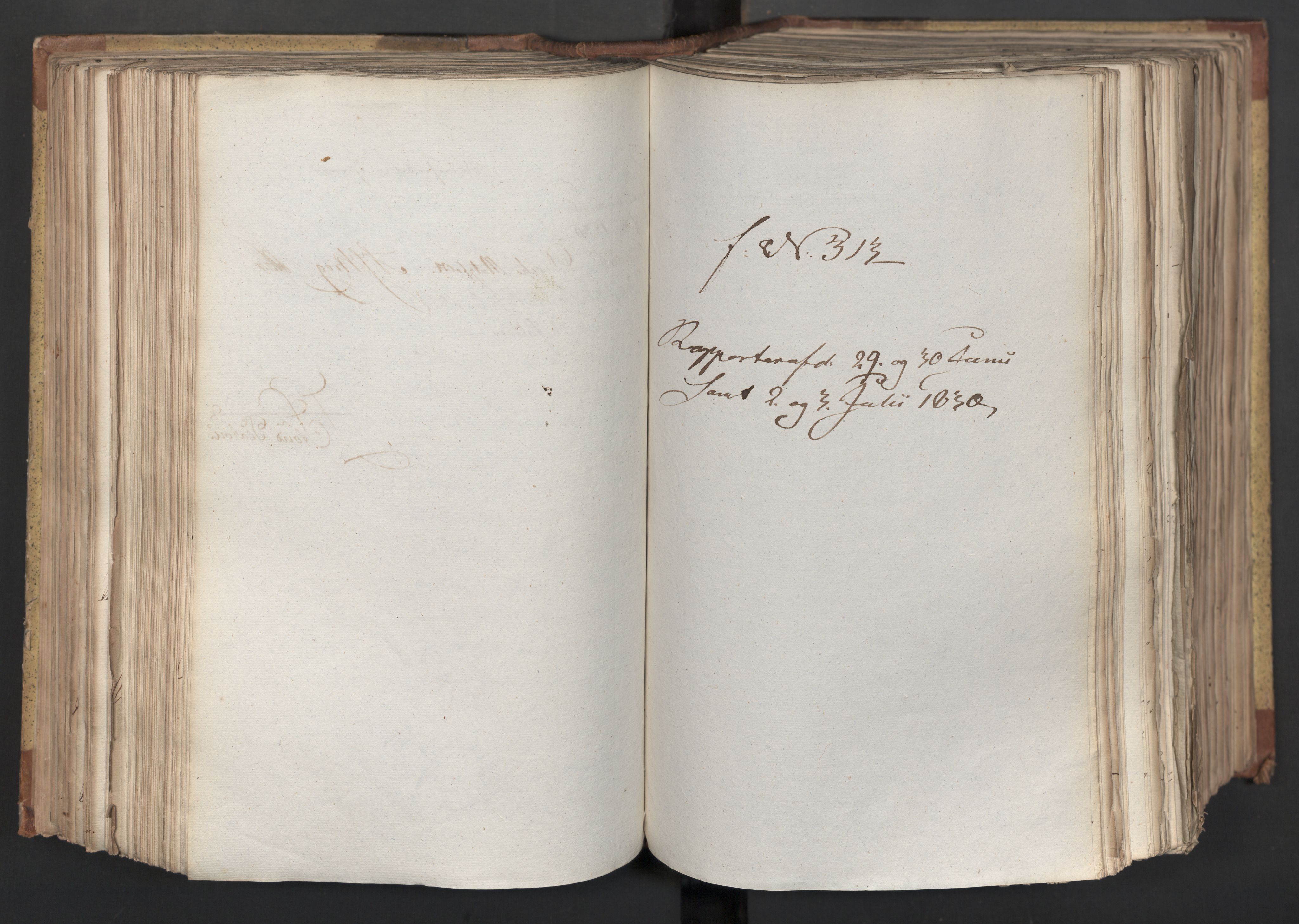 Statsrådsavdelingen i Stockholm, RA/S-1003/D/Da/L0066: Regjeringsinnstillinger nr. 240-449, 1830, p. 293