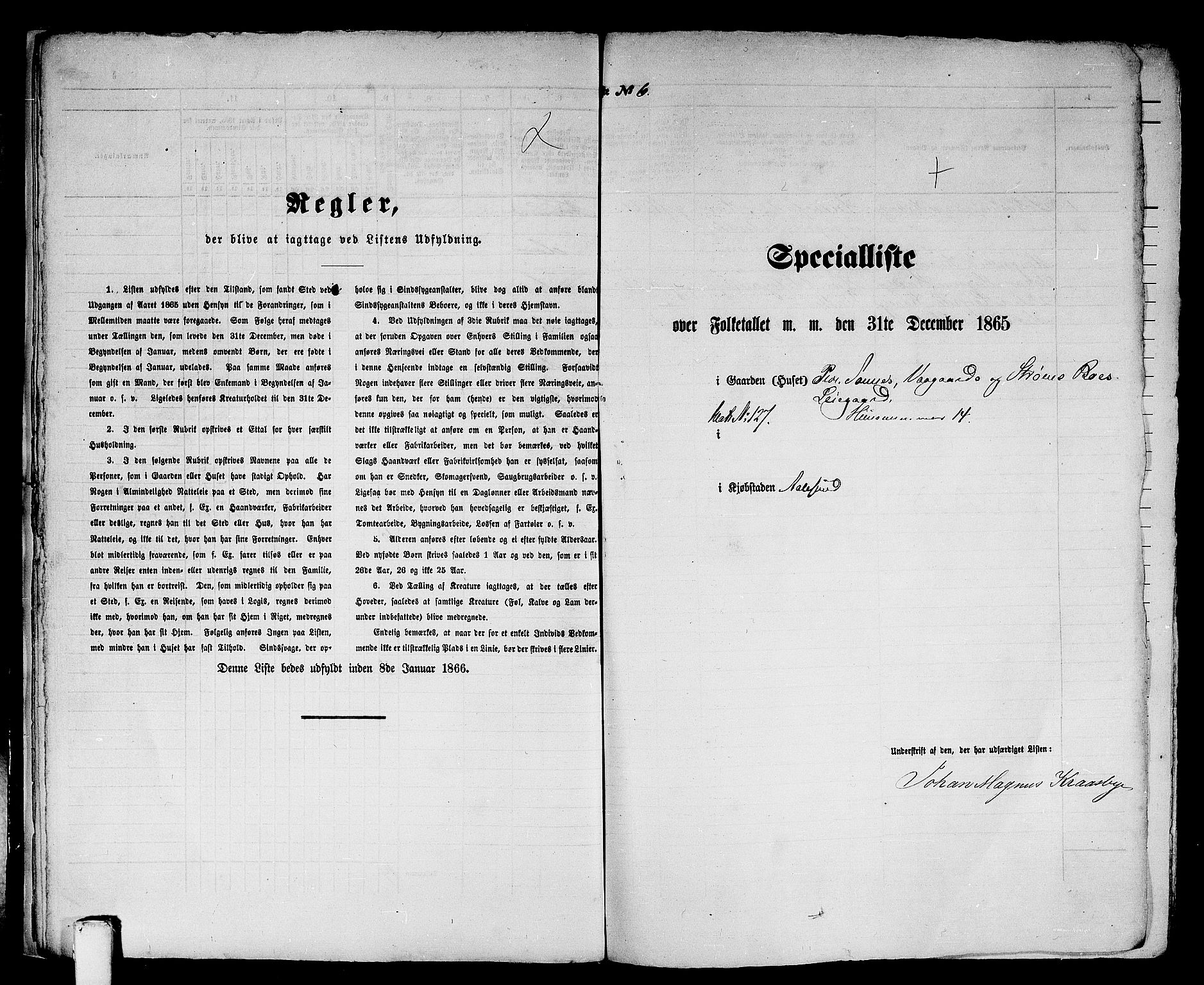 RA, 1865 census for Ålesund, 1865, p. 18