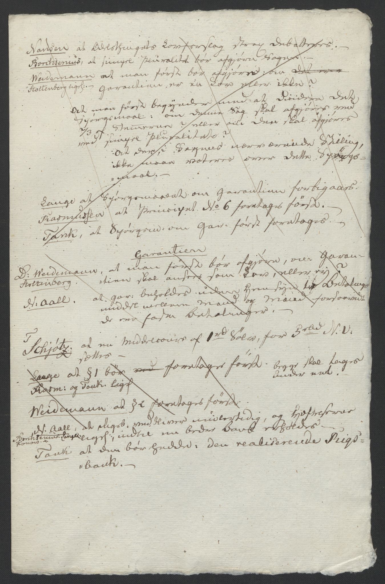 Christie, Wilhelm Frimann Koren, AV/RA-PA-0014/F/L0005: Christies dokumenter fra Stortinget, 1815-1816, p. 517
