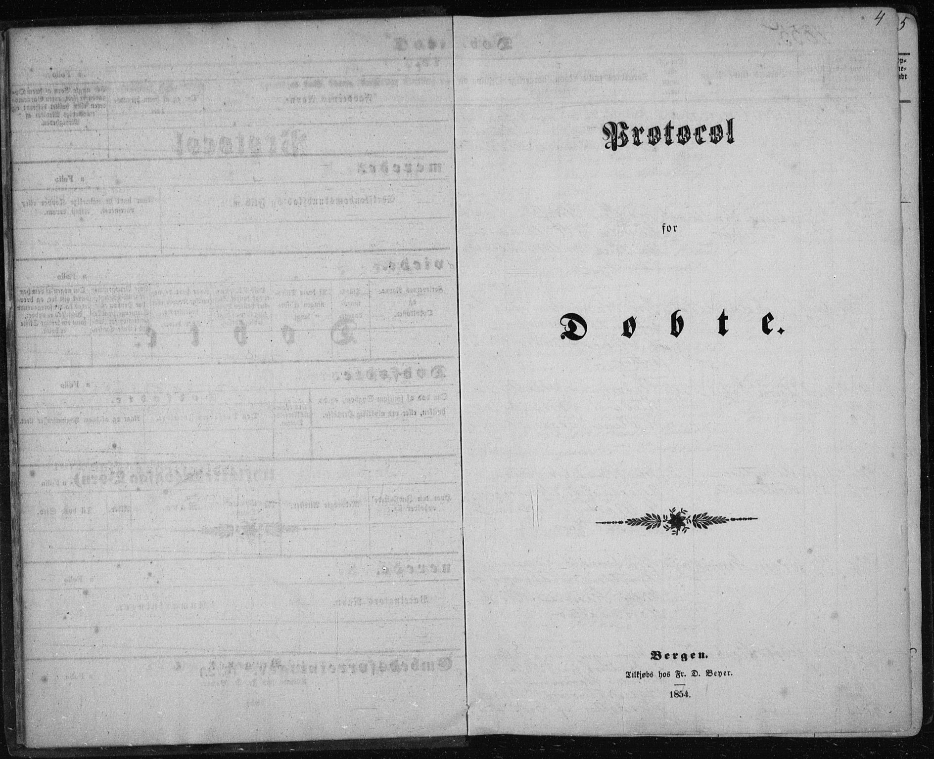 Ministerialprotokoller, klokkerbøker og fødselsregistre - Nordland, SAT/A-1459/835/L0523: Parish register (official) no. 835A01, 1855-1865, p. 4