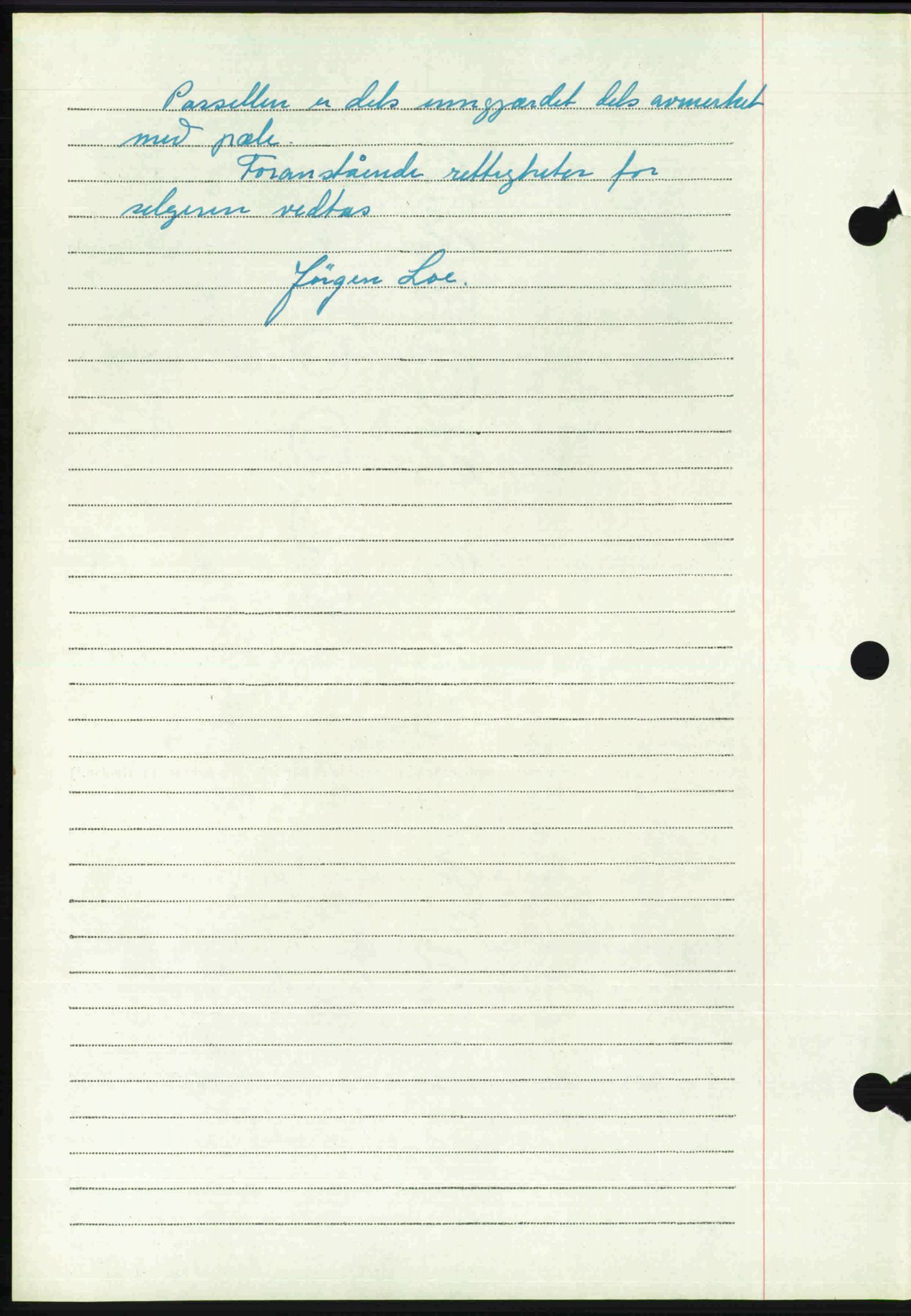 Toten tingrett, SAH/TING-006/H/Hb/Hbc/L0020: Mortgage book no. Hbc-20, 1948-1948, Diary no: : 3007/1948