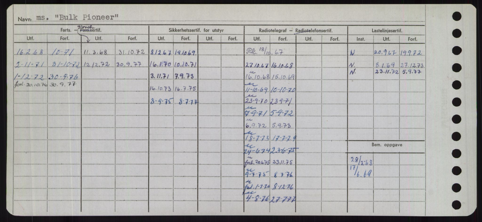 Sjøfartsdirektoratet med forløpere, Skipsmålingen, RA/S-1627/H/Hd/L0005: Fartøy, Br-Byg, p. 590