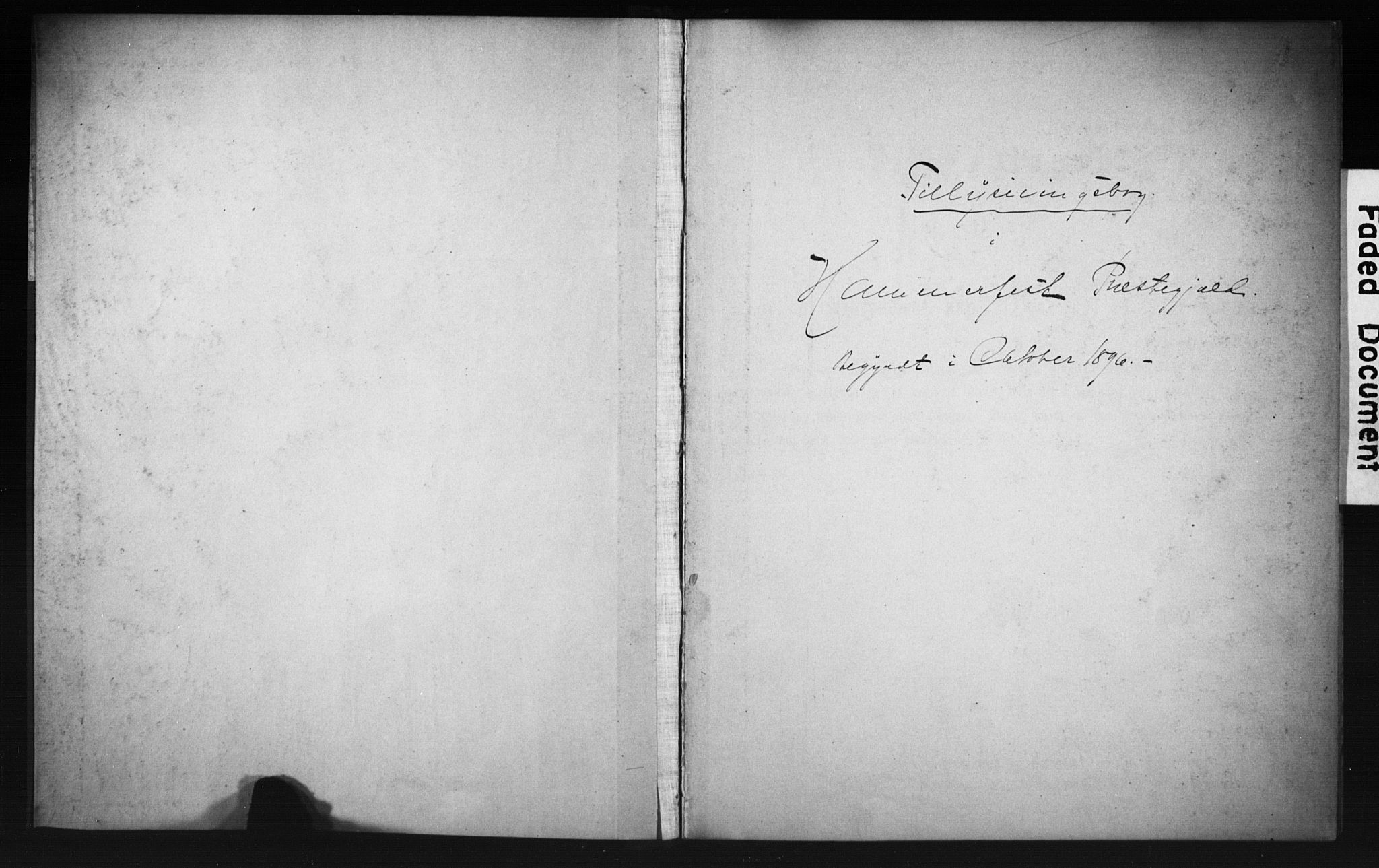 Hammerfest sokneprestkontor, AV/SATØ-S-1347/I/Ib/L0070/0004: Banns register no. 70.4, 1896-1899