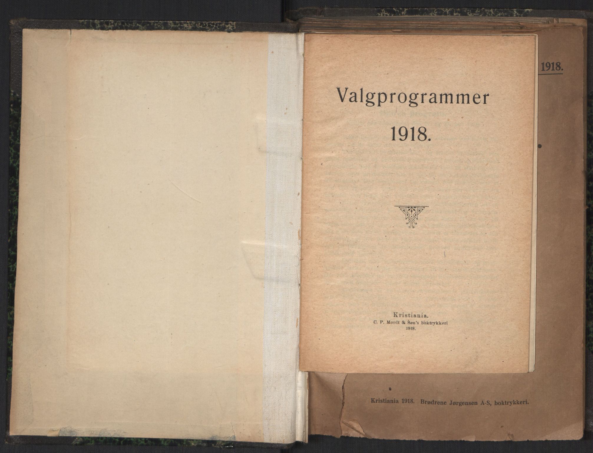 Venstres Hovedorganisasjon, RA/PA-0876/X/L0001: De eldste skrifter, 1860-1936, p. 3