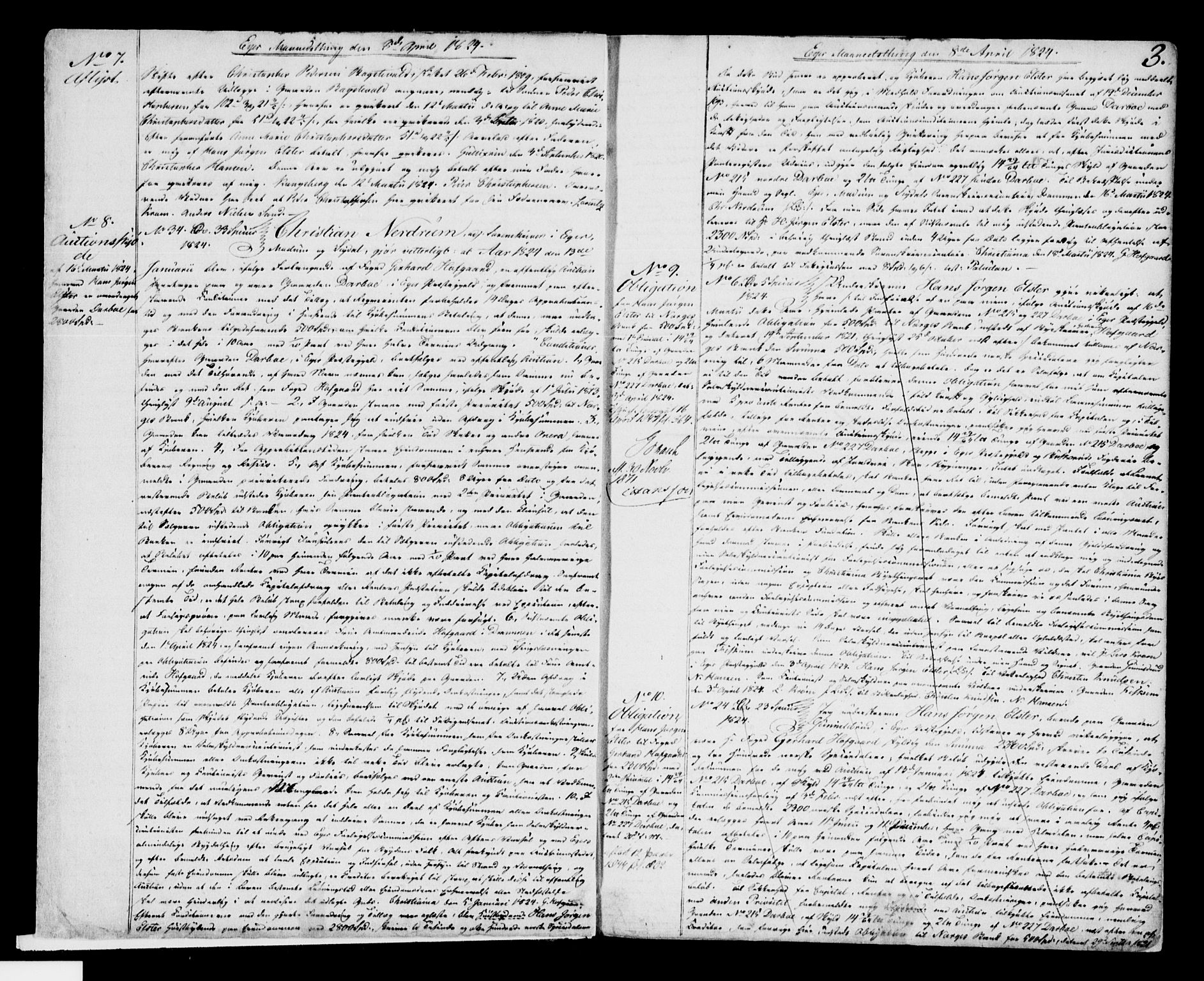 Eiker, Modum og Sigdal sorenskriveri, SAKO/A-123/G/Ga/Gaa/L0008a: Mortgage book no. I 8a, 1824-1827, p. 3