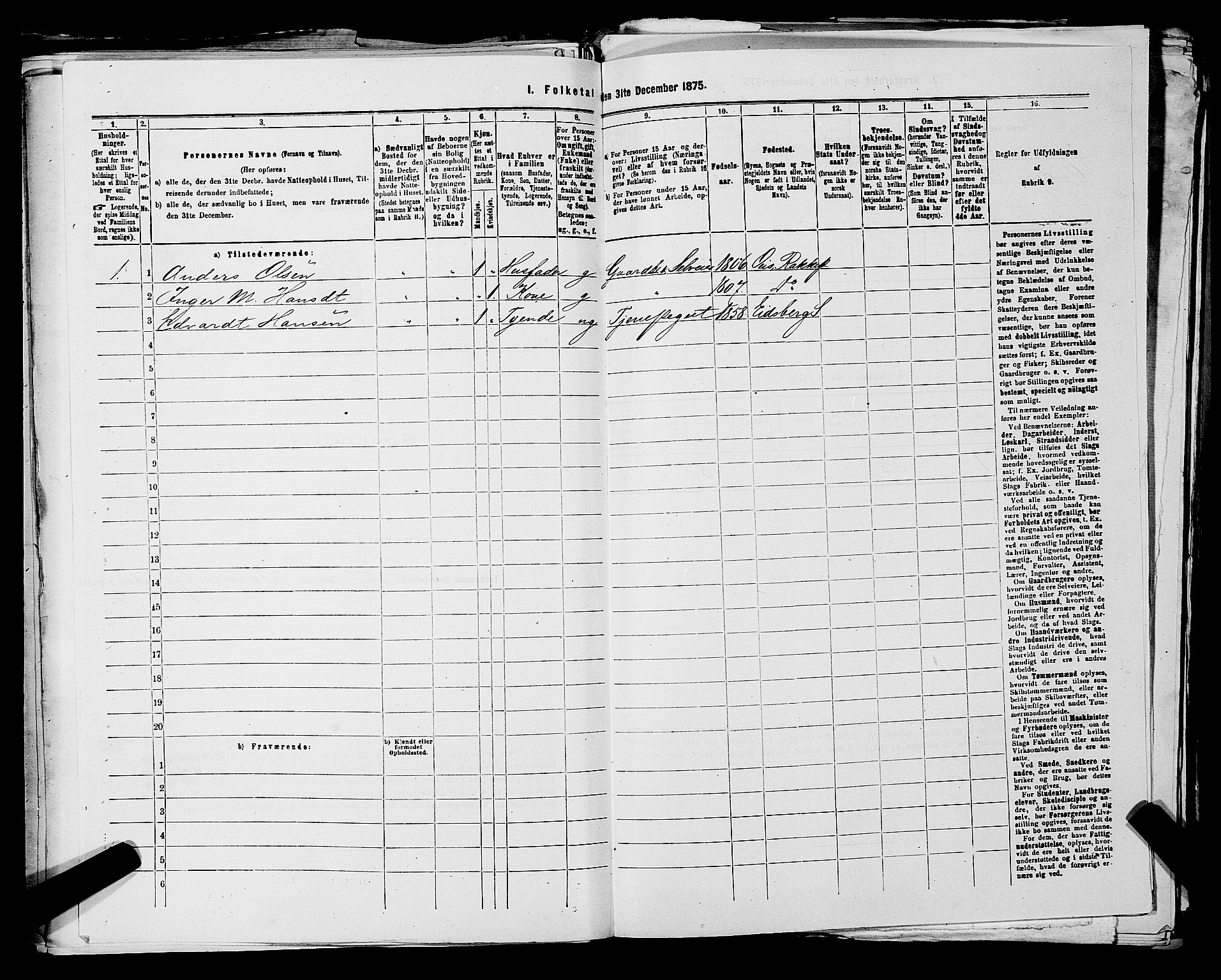 RA, 1875 census for 0128P Rakkestad, 1875, p. 2126