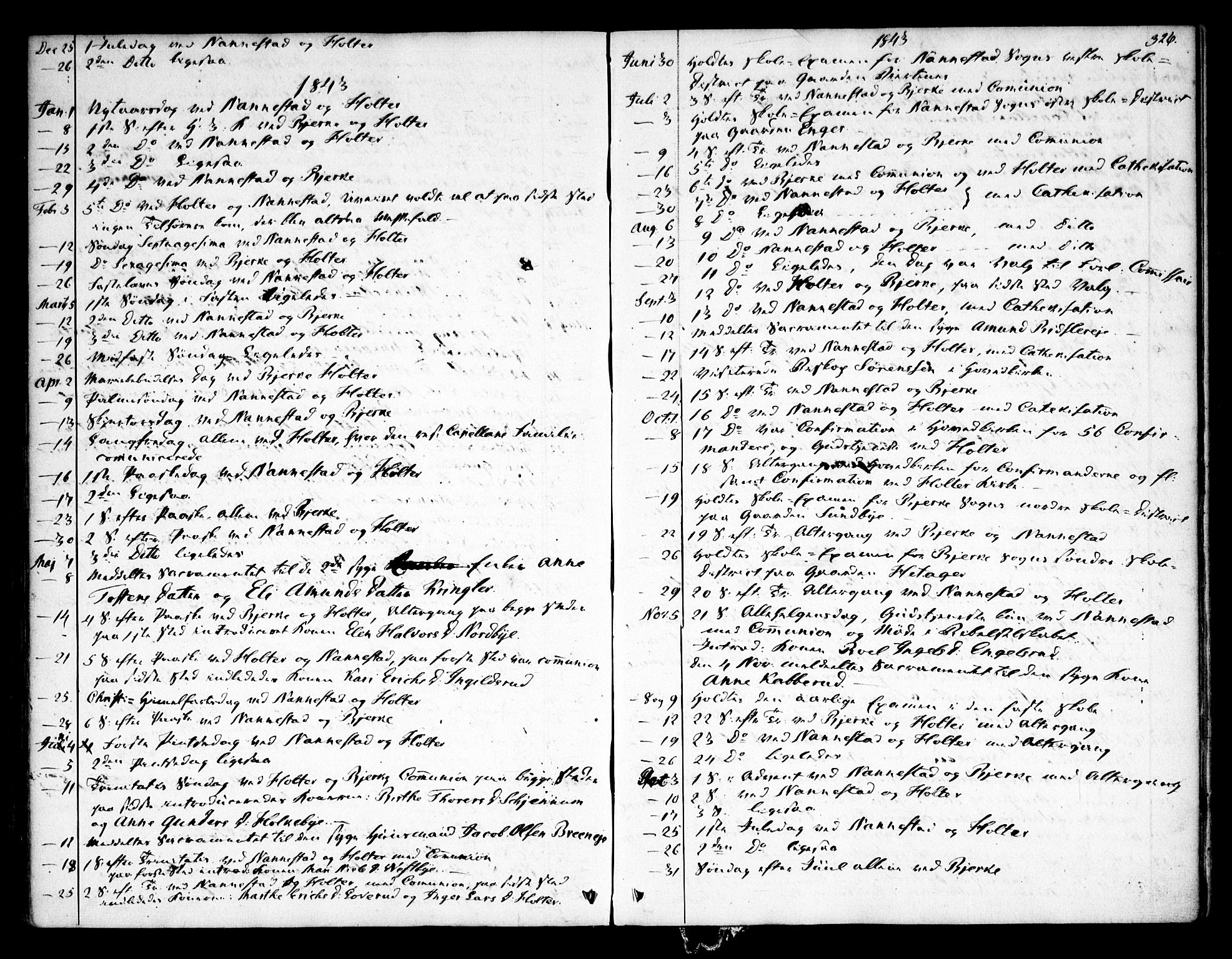 Nannestad prestekontor Kirkebøker, AV/SAO-A-10414a/F/Fa/L0010: Parish register (official) no. I 10, 1840-1850, p. 326