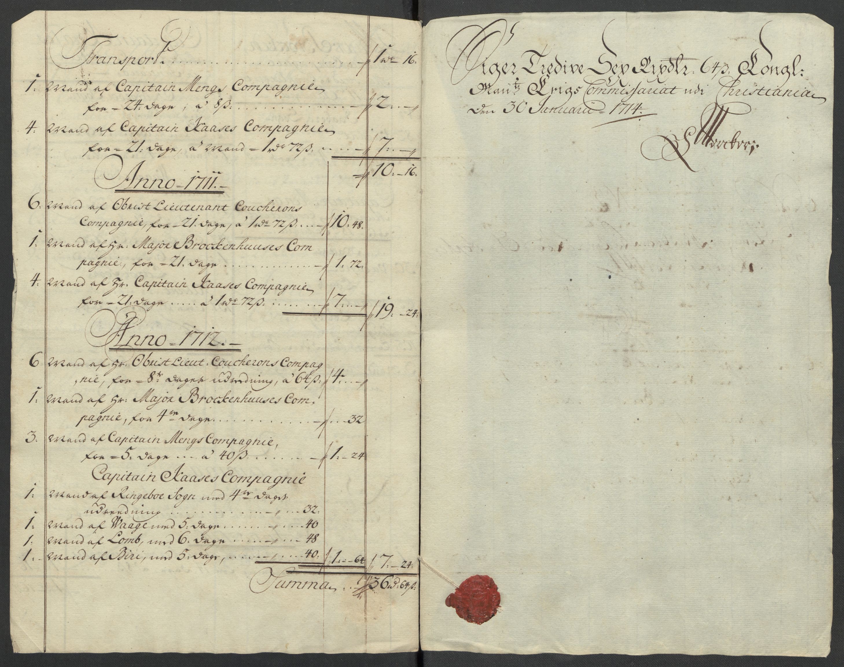 Rentekammeret inntil 1814, Reviderte regnskaper, Fogderegnskap, AV/RA-EA-4092/R17/L1183: Fogderegnskap Gudbrandsdal, 1714, p. 44