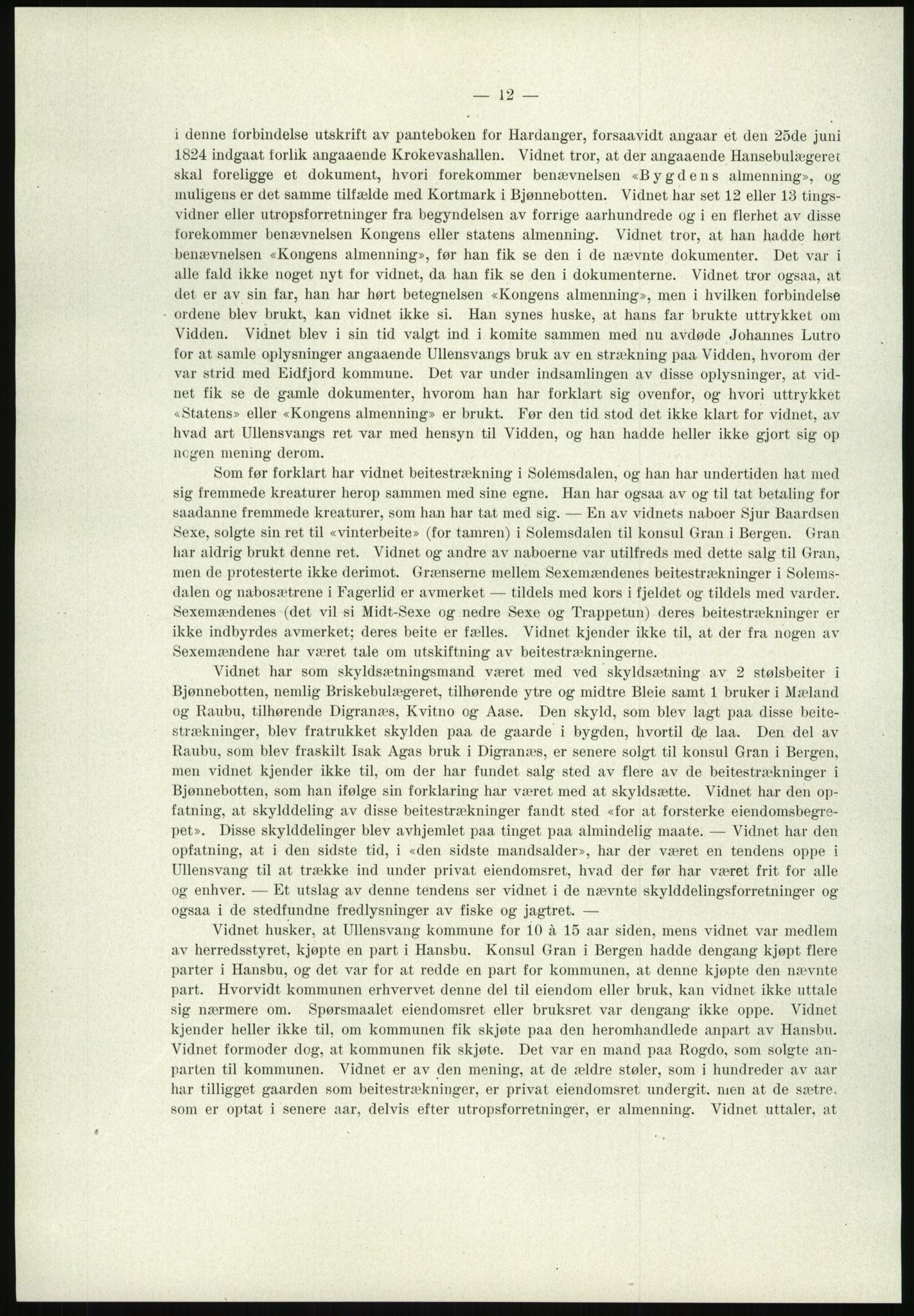 Høyfjellskommisjonen, AV/RA-S-1546/X/Xa/L0001: Nr. 1-33, 1909-1953, p. 22