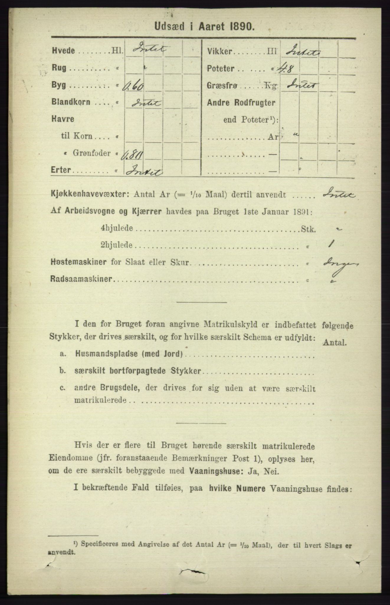 RA, 1891 census for 1230 Ullensvang, 1891, p. 7756