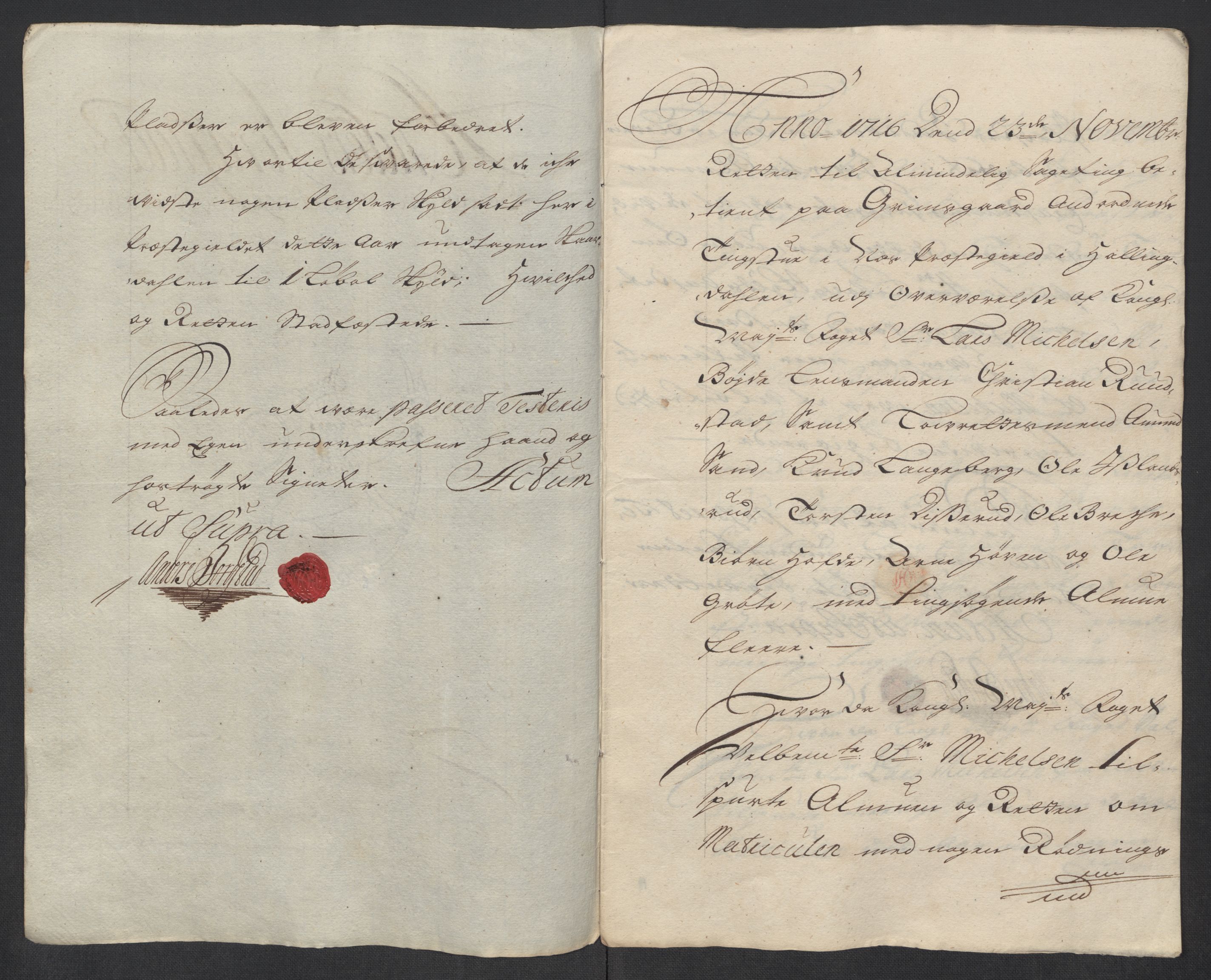 Rentekammeret inntil 1814, Reviderte regnskaper, Fogderegnskap, AV/RA-EA-4092/R23/L1474: Fogderegnskap Ringerike og Hallingdal, 1716, p. 19