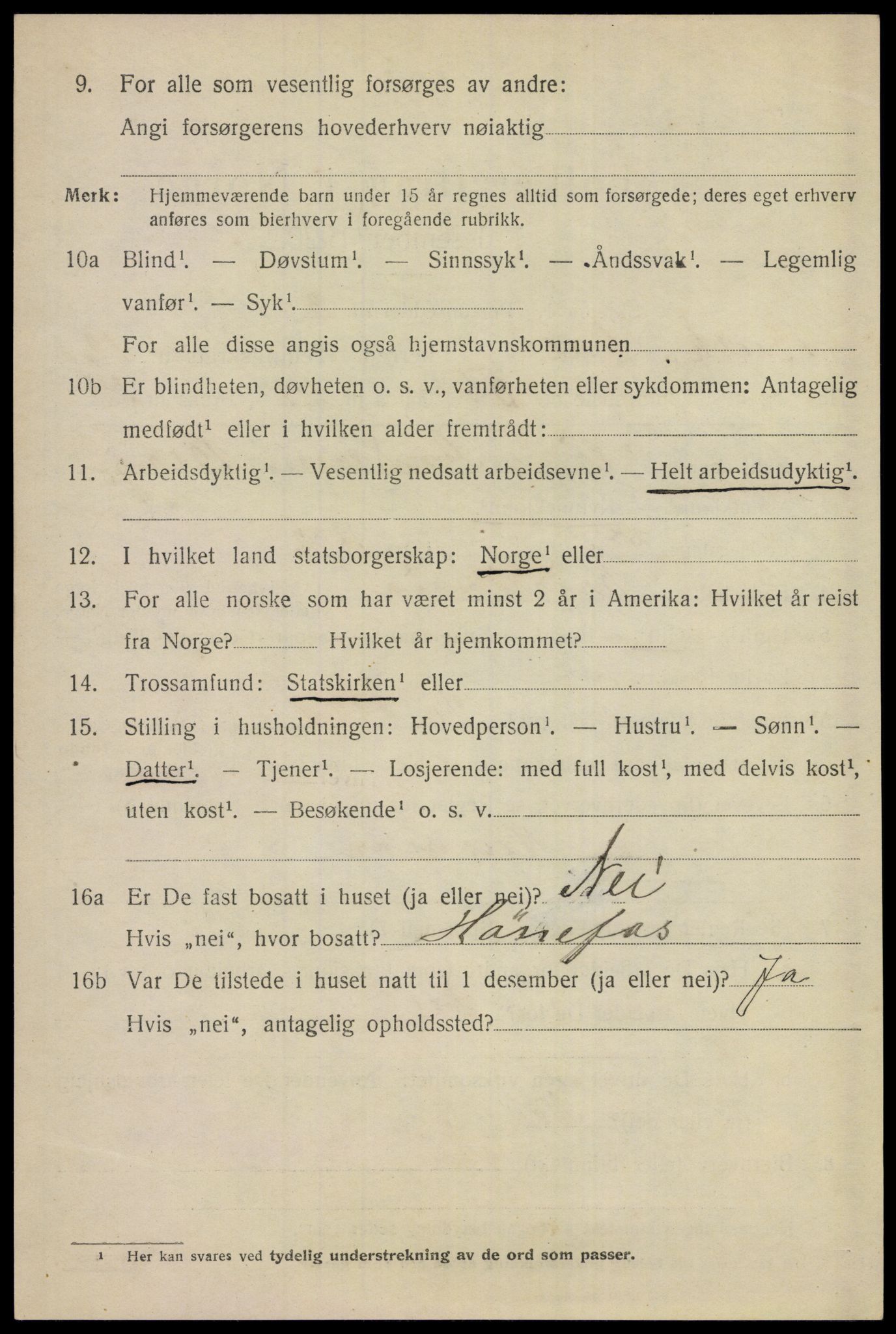 SAKO, 1920 census for Ål, 1920, p. 7027