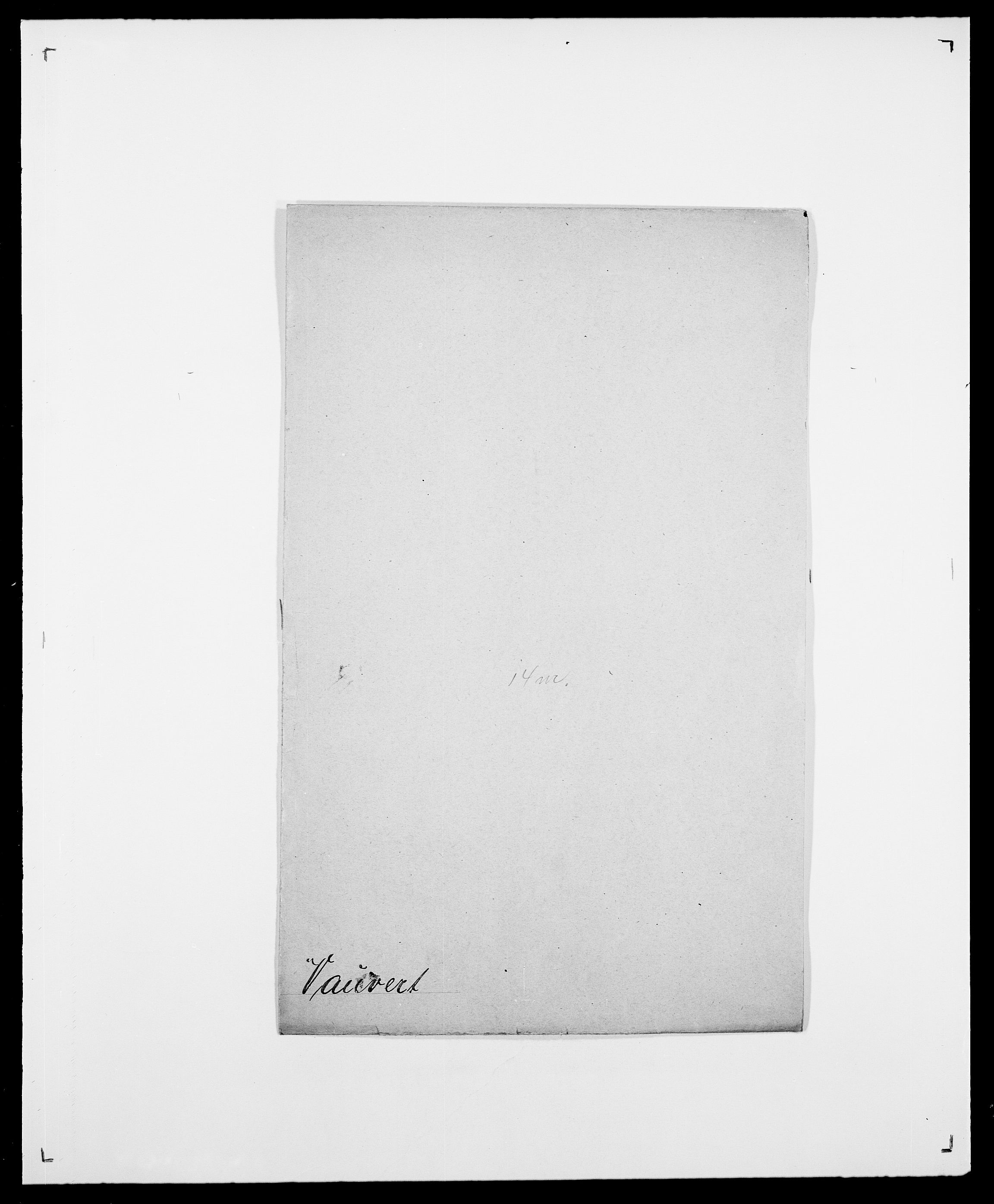Delgobe, Charles Antoine - samling, SAO/PAO-0038/D/Da/L0040: Usgaard - Velund, p. 395