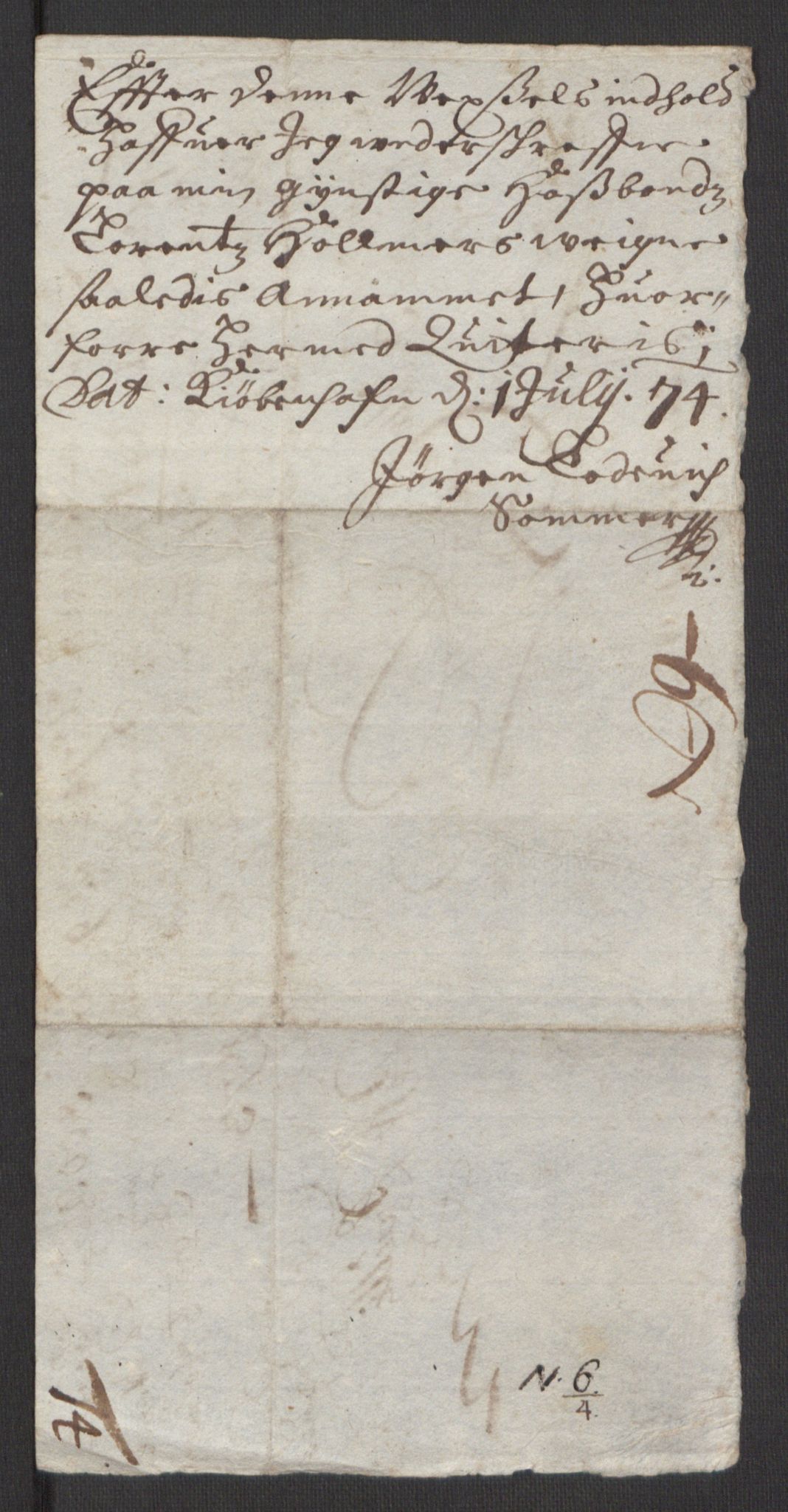 Rentekammeret inntil 1814, Reviderte regnskaper, Fogderegnskap, AV/RA-EA-4092/R35/L2061: Fogderegnskap Øvre og Nedre Telemark, 1673-1674, p. 252