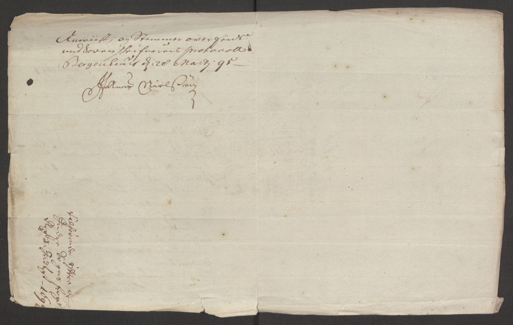 Rentekammeret inntil 1814, Reviderte regnskaper, Fogderegnskap, RA/EA-4092/R52/L3307: Fogderegnskap Sogn, 1693-1694, p. 463
