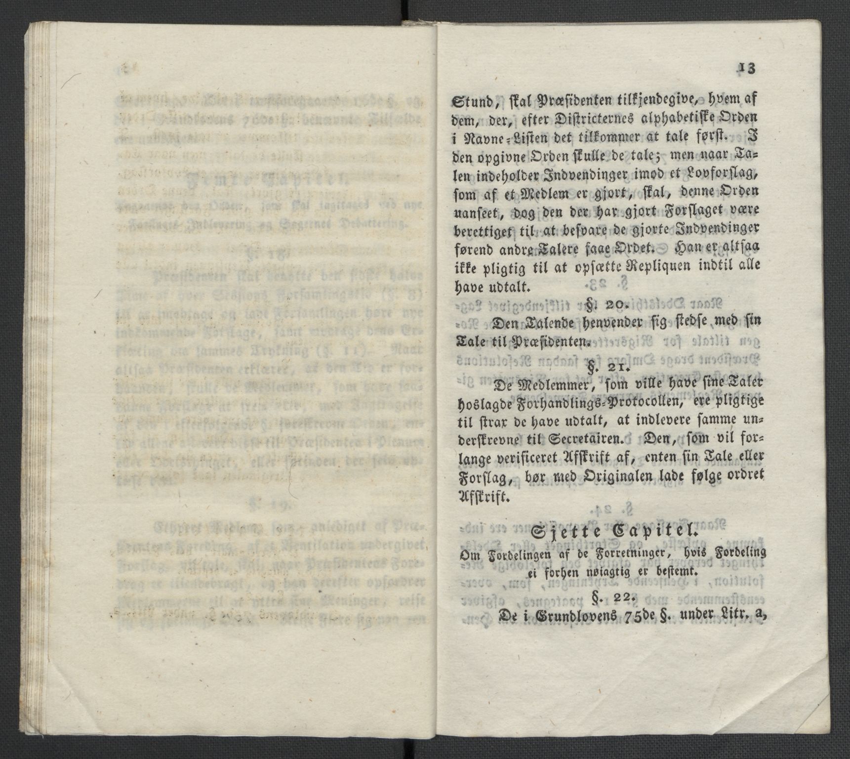 Christie, Wilhelm Frimann Koren, AV/RA-PA-0014/F/L0005: Christies dokumenter fra Stortinget, 1815-1816, p. 724