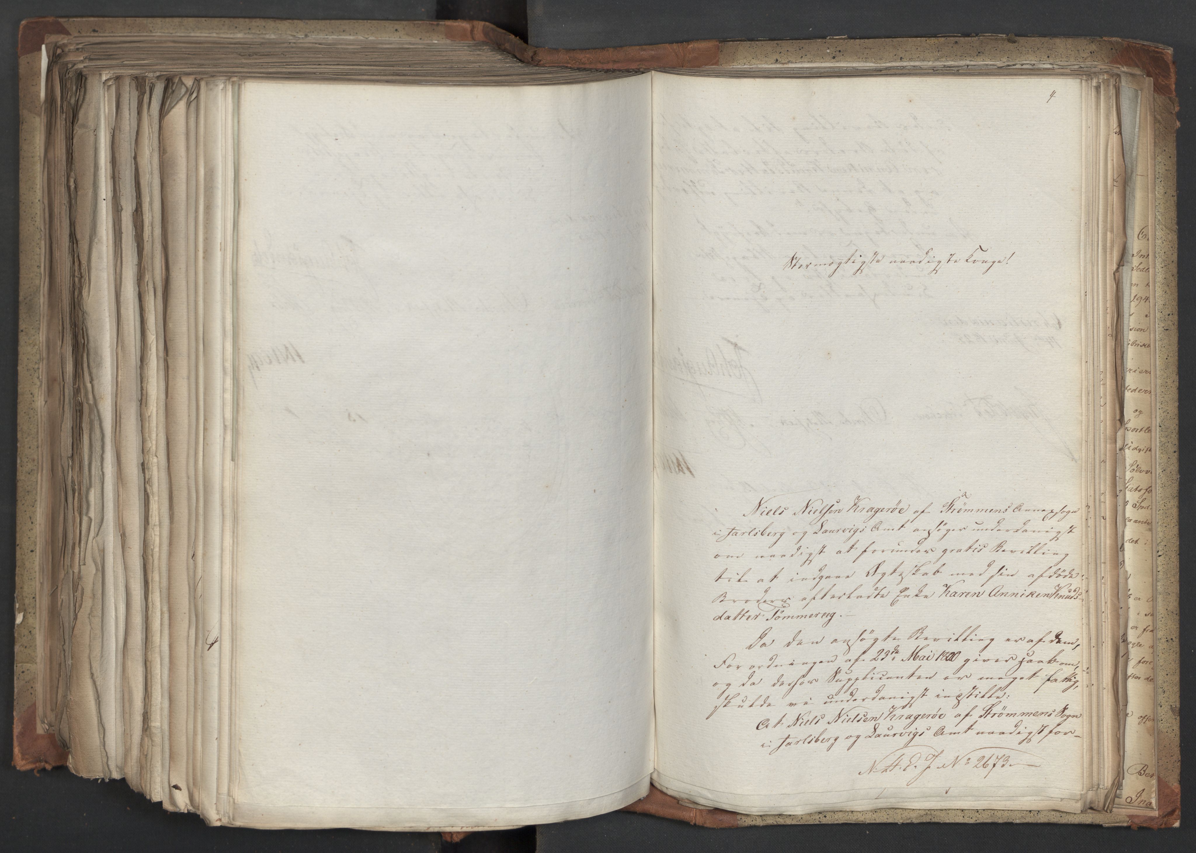 Statsrådsavdelingen i Stockholm, AV/RA-S-1003/D/Da/L0042: Regjeringsinnstillinger nr. 2467-2705, 1825, p. 584
