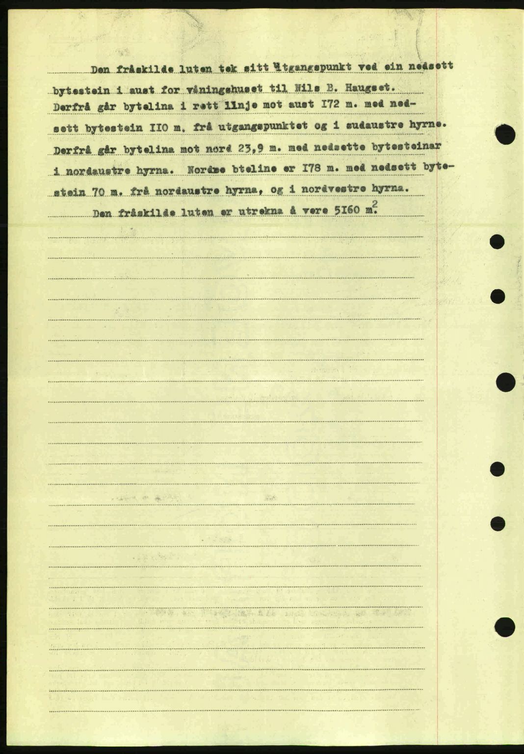 Nordre Sunnmøre sorenskriveri, AV/SAT-A-0006/1/2/2C/2Ca: Mortgage book no. A20a, 1945-1945, Diary no: : 762/1945