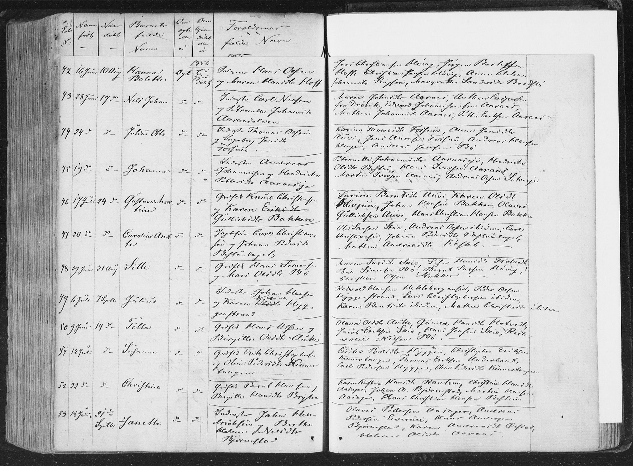 Røyken kirkebøker, SAKO/A-241/F/Fa/L0005: Parish register (official) no. 5, 1833-1856, p. 304