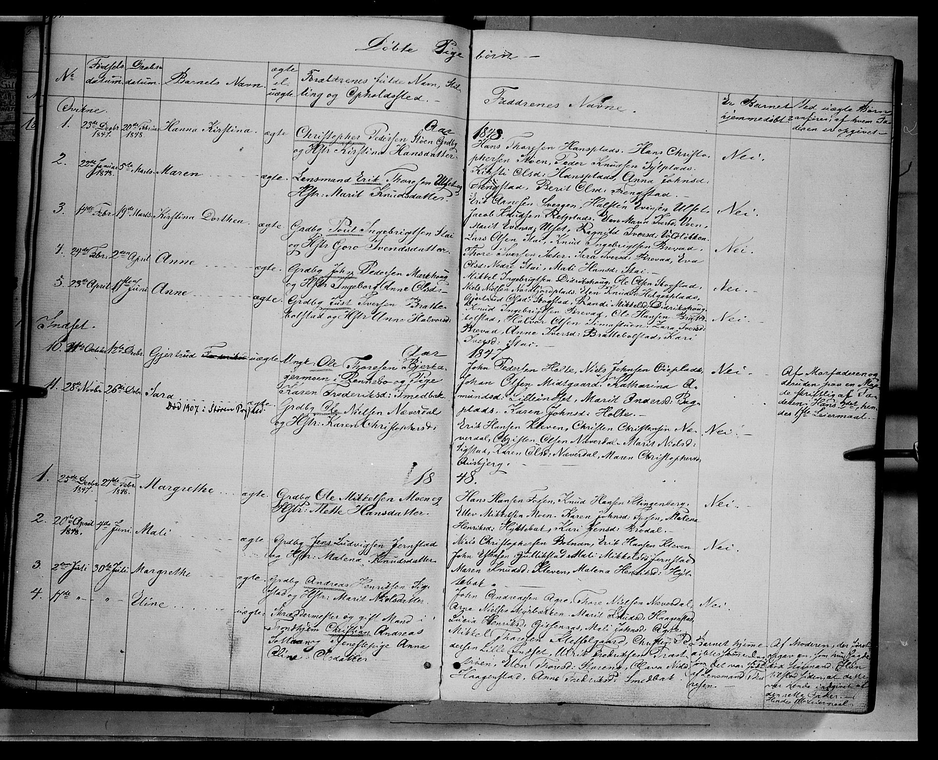 Kvikne prestekontor, AV/SAH-PREST-064/H/Ha/Haa/L0005: Parish register (official) no. 5, 1841-1862, p. 19