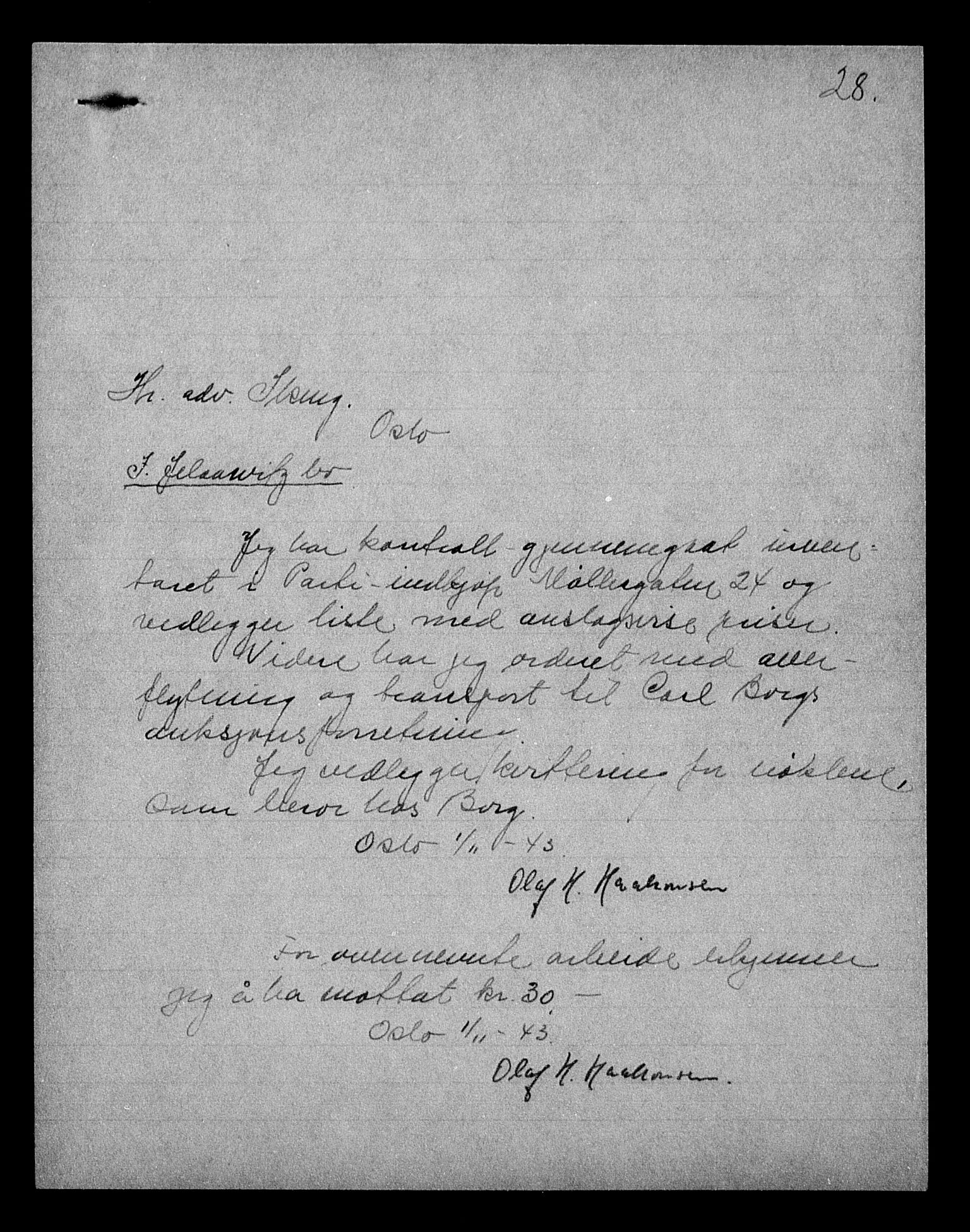 Justisdepartementet, Tilbakeføringskontoret for inndratte formuer, AV/RA-S-1564/H/Hc/Hcc/L0948: --, 1945-1947, p. 73