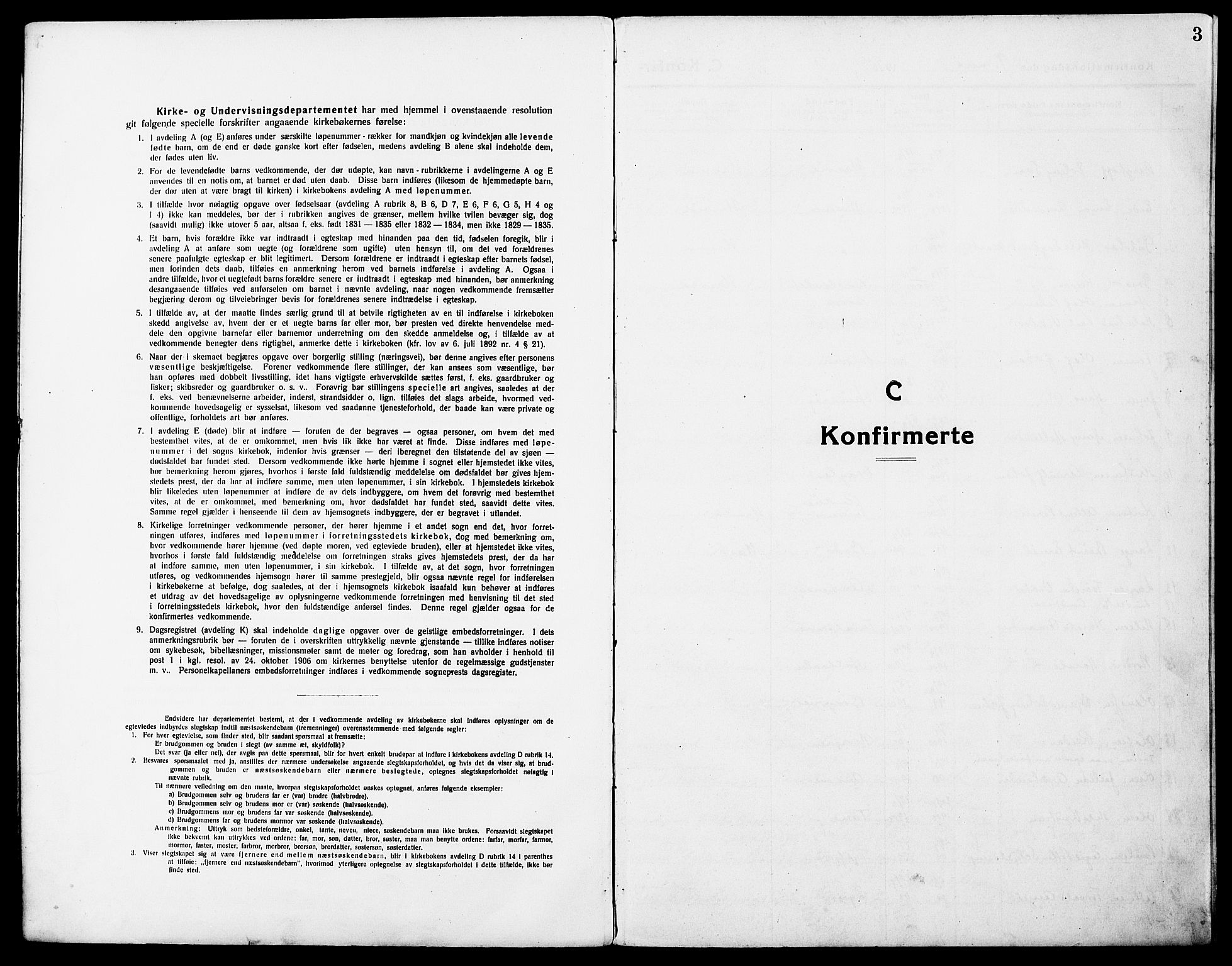 Ministerialprotokoller, klokkerbøker og fødselsregistre - Nordland, SAT/A-1459/871/L0989: Parish register (official) no. 871A05, 1915-1922, p. 3
