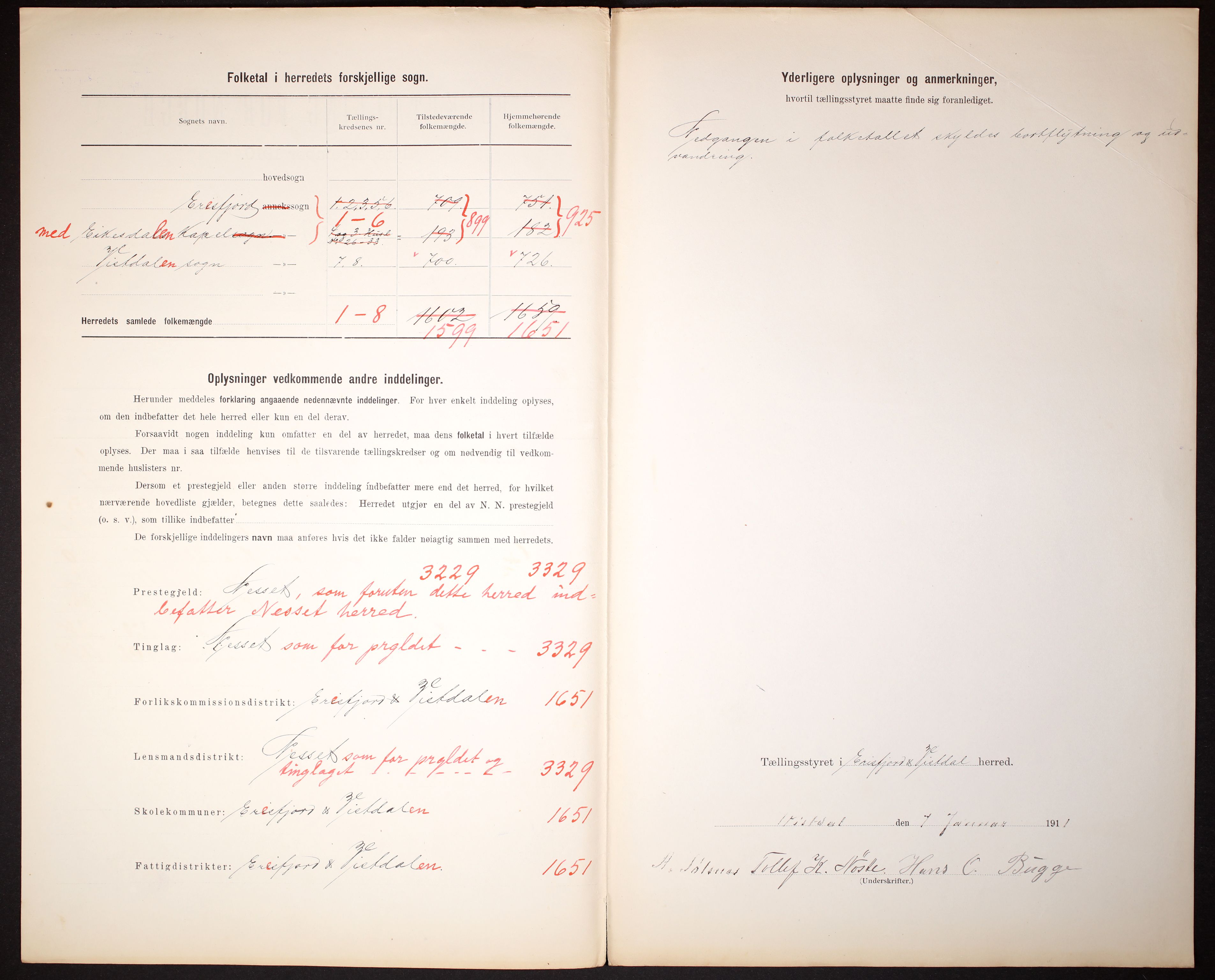 RA, 1910 census for Eresfjord og Vistdal, 1910, p. 6