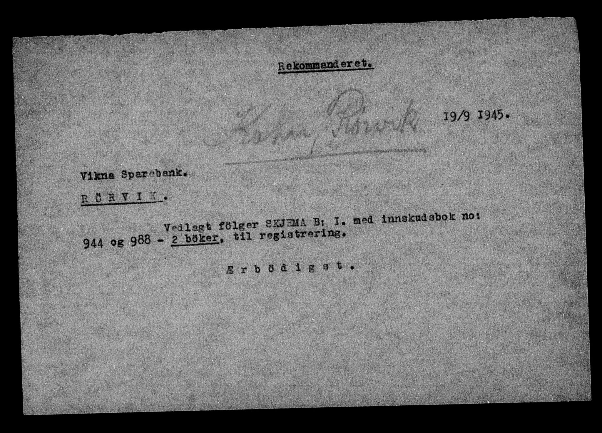 Justisdepartementet, Tilbakeføringskontoret for inndratte formuer, AV/RA-S-1564/H/Hc/Hcb/L0913: --, 1945-1947, p. 593