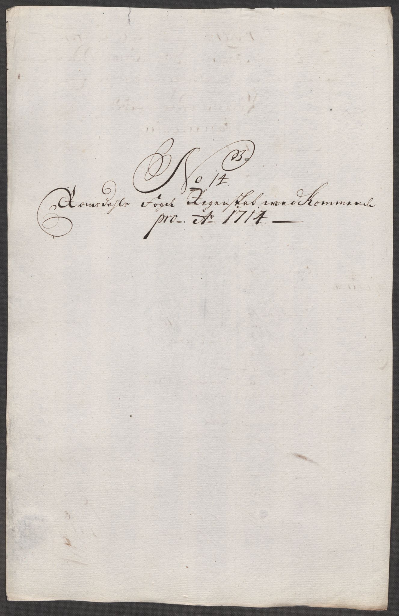 Rentekammeret inntil 1814, Reviderte regnskaper, Fogderegnskap, AV/RA-EA-4092/R55/L3662: Fogderegnskap Romsdal, 1713-1714, p. 392