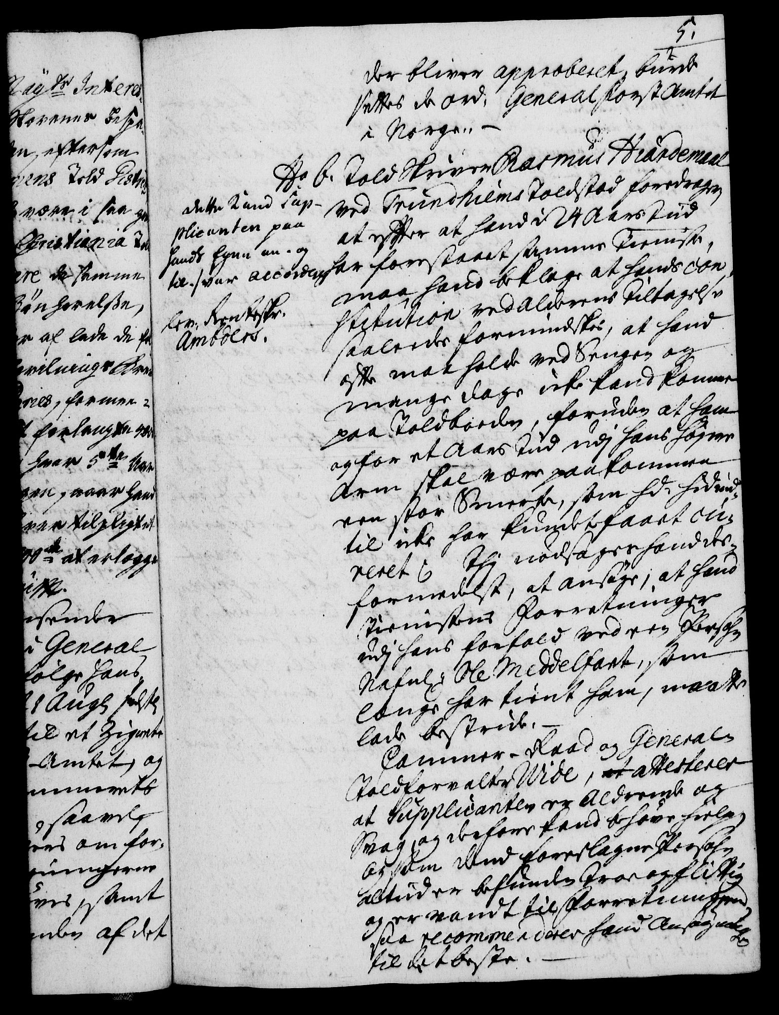 Rentekammeret, Kammerkanselliet, RA/EA-3111/G/Gh/Gha/L0022: Norsk ekstraktmemorialprotokoll (merket RK 53.67), 1739-1741, p. 5