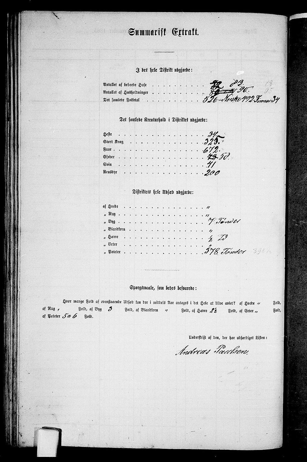 RA, 1865 census for Bø, 1865, p. 50