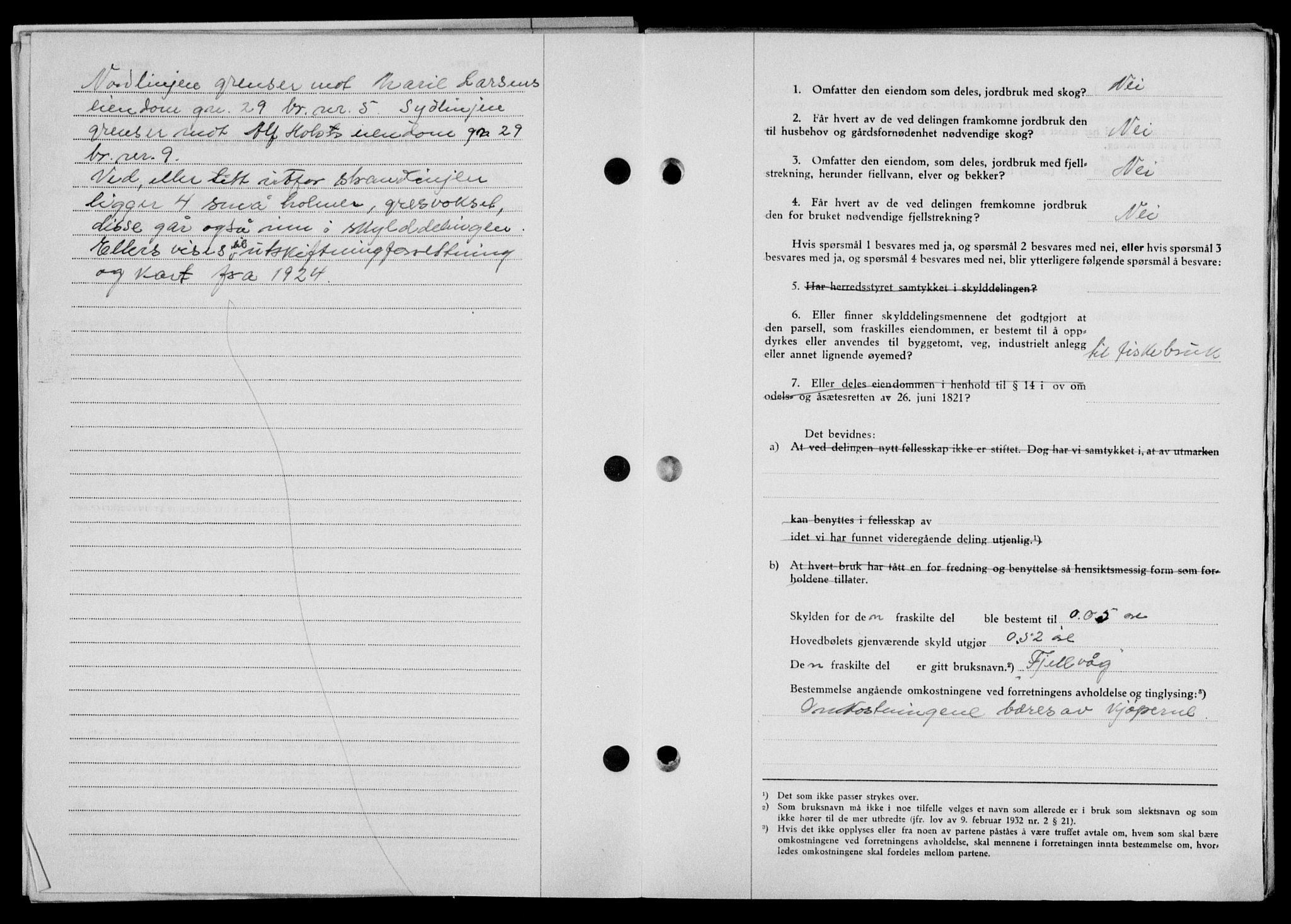 Lofoten sorenskriveri, SAT/A-0017/1/2/2C/L0018a: Mortgage book no. 18a, 1948-1948, Diary no: : 1031/1948