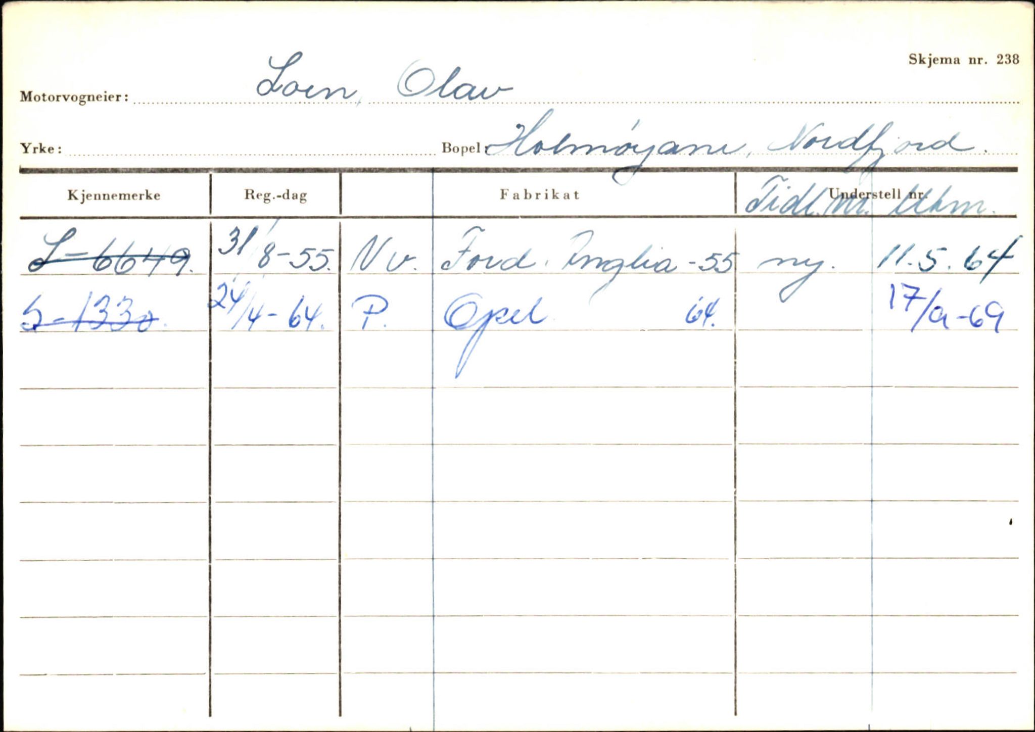 Statens vegvesen, Sogn og Fjordane vegkontor, AV/SAB-A-5301/4/F/L0129: Eigarregistrer Eid A-S, 1945-1975, p. 1509