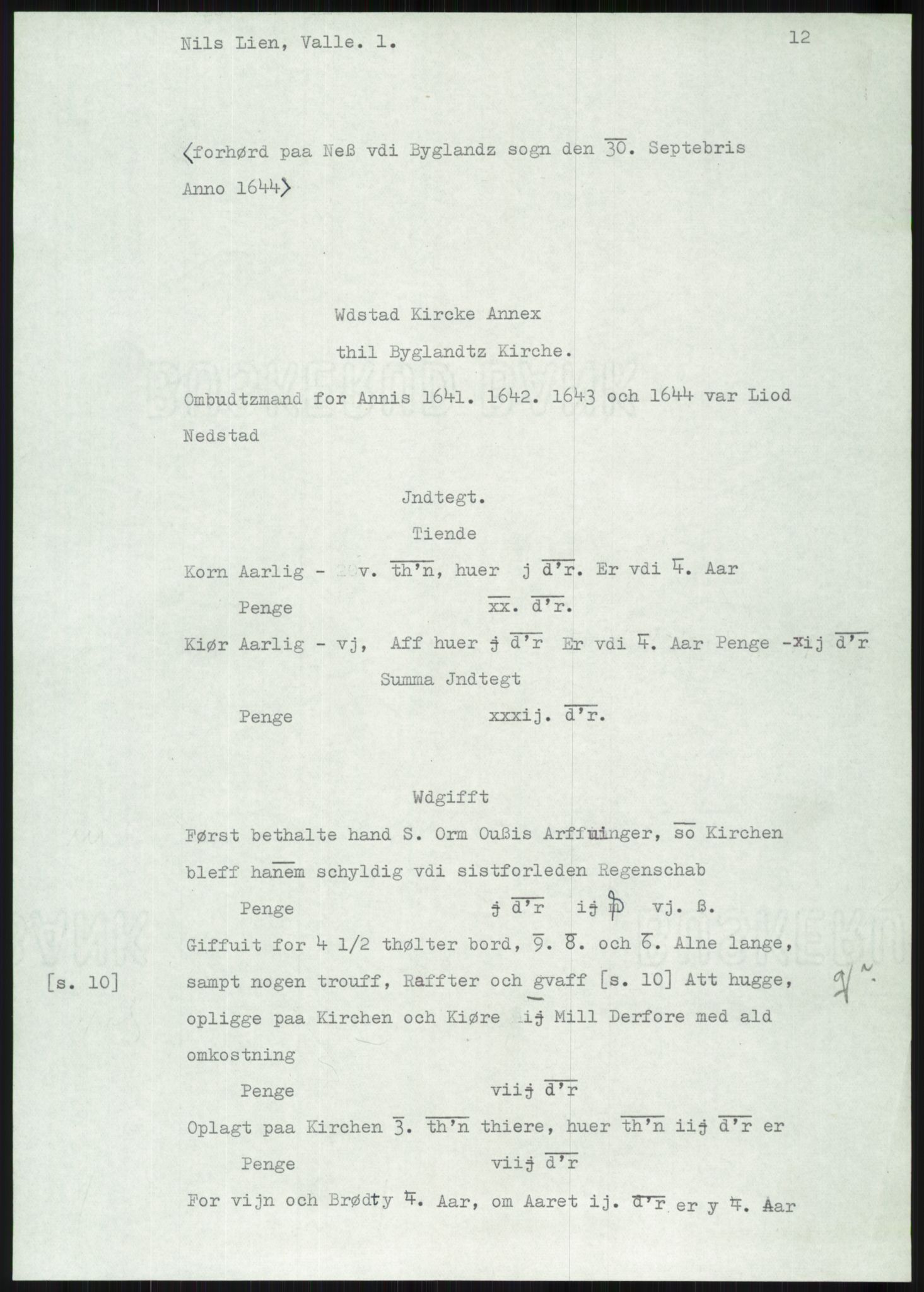 Samlinger til kildeutgivelse, Diplomavskriftsamlingen, AV/RA-EA-4053/H/Ha, p. 3125