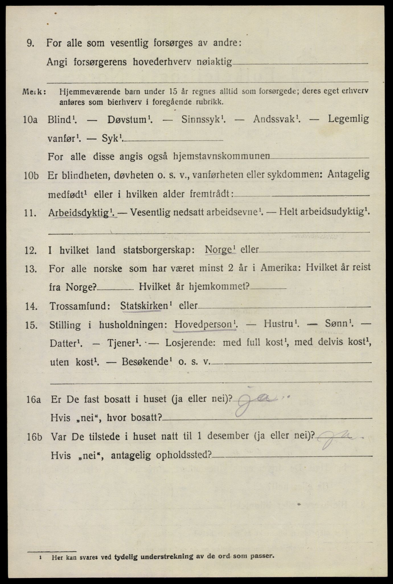 SAO, 1920 census for Lørenskog, 1920, p. 4182