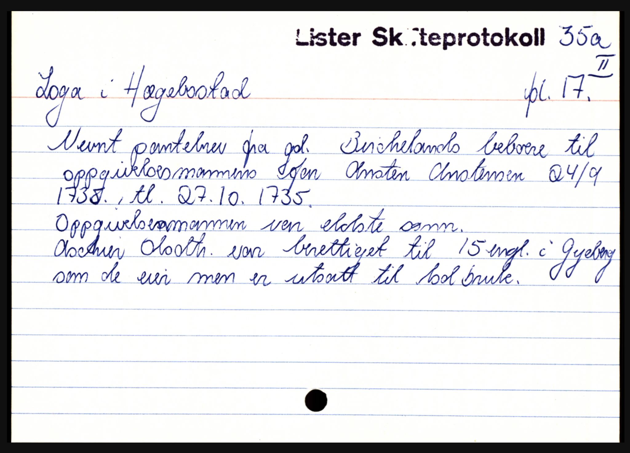 Lister sorenskriveri, AV/SAK-1221-0003/H, p. 24085