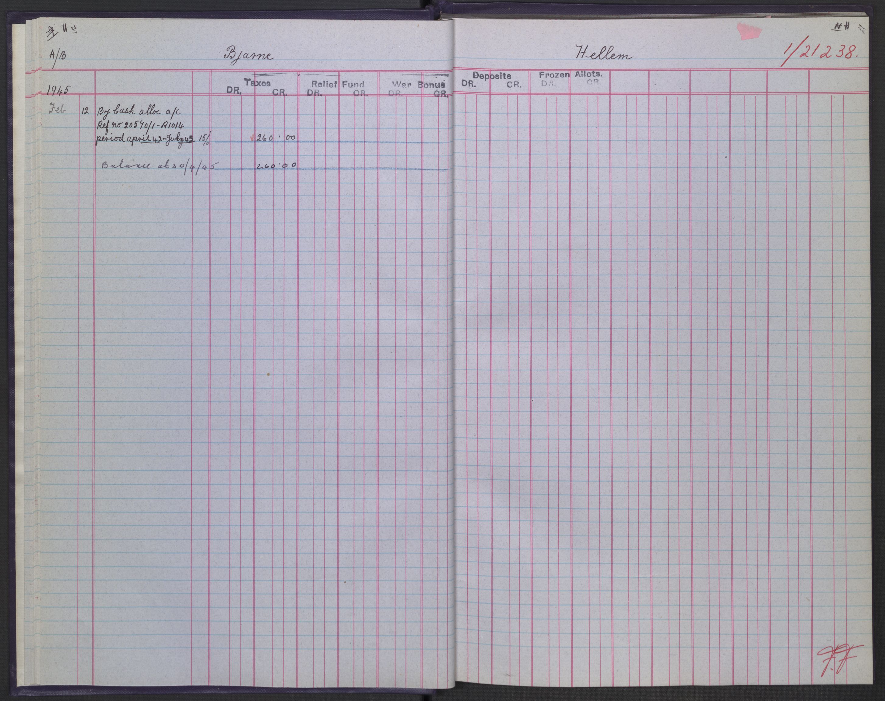 Det norske innskudds- og trekkontor i London, AV/RA-S-3273/G/Gb/L1572: 962. Andholmen., 1940-1944, p. 11