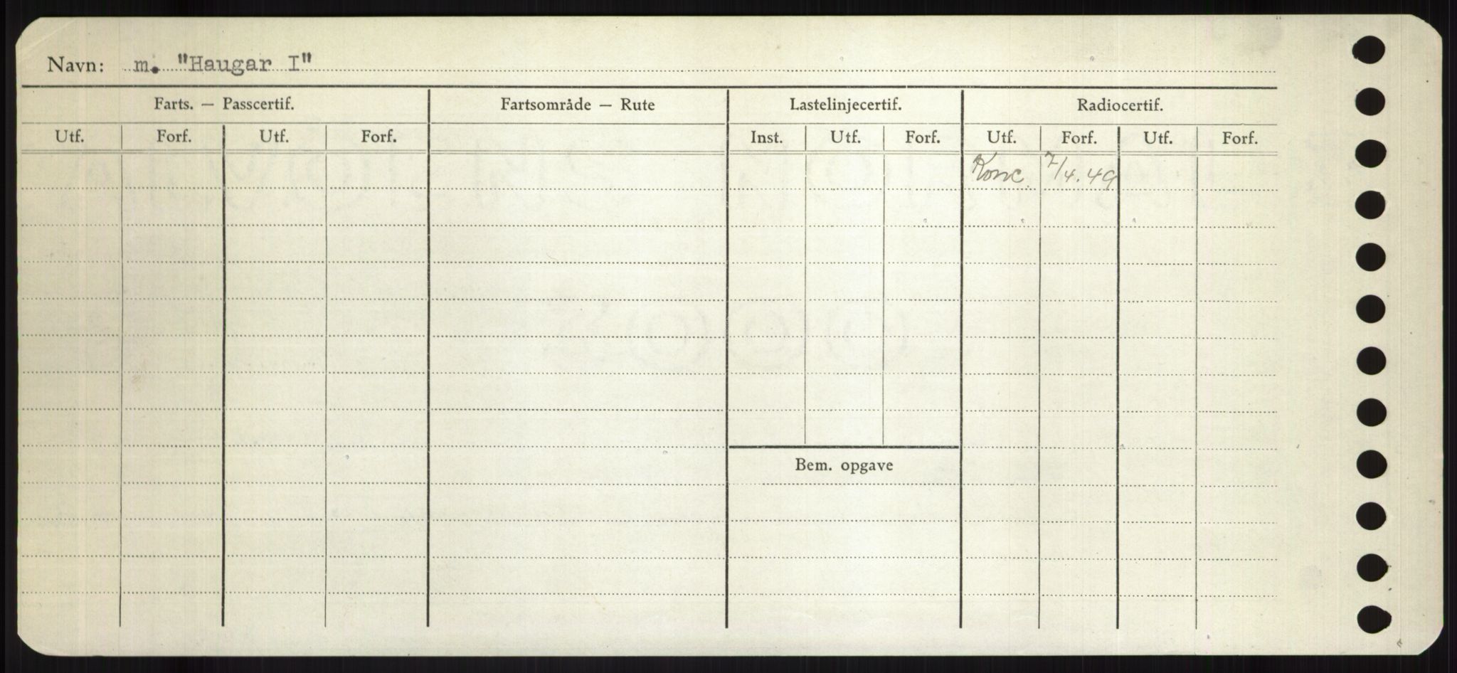 Sjøfartsdirektoratet med forløpere, Skipsmålingen, RA/S-1627/H/Hd/L0014: Fartøy, H-Havl, p. 394