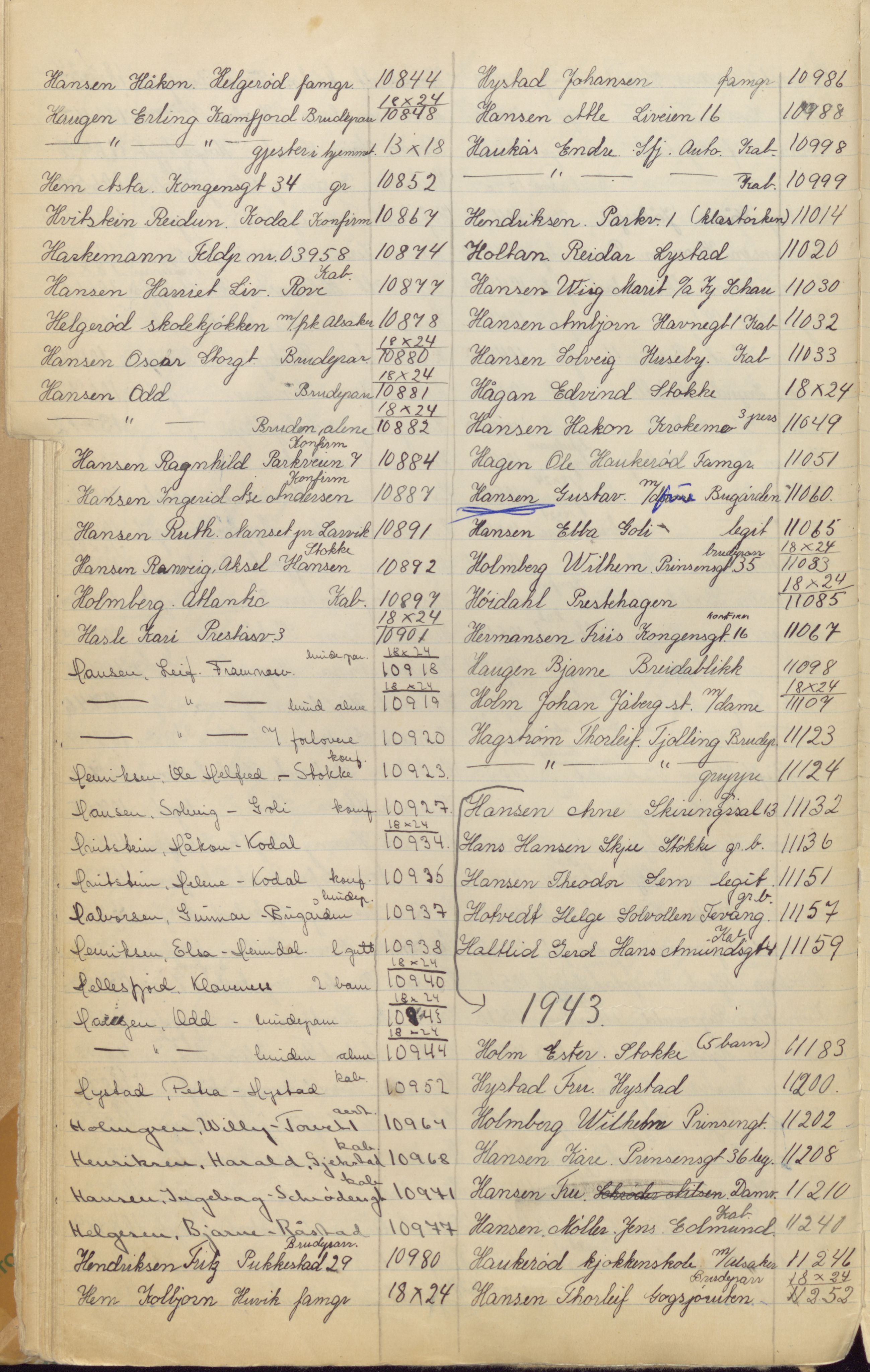 Pa 1494 - Jørgensen, Antonius. Fotograf, VEMU/A-2760/F/Fa, 1927-2004, p. 127